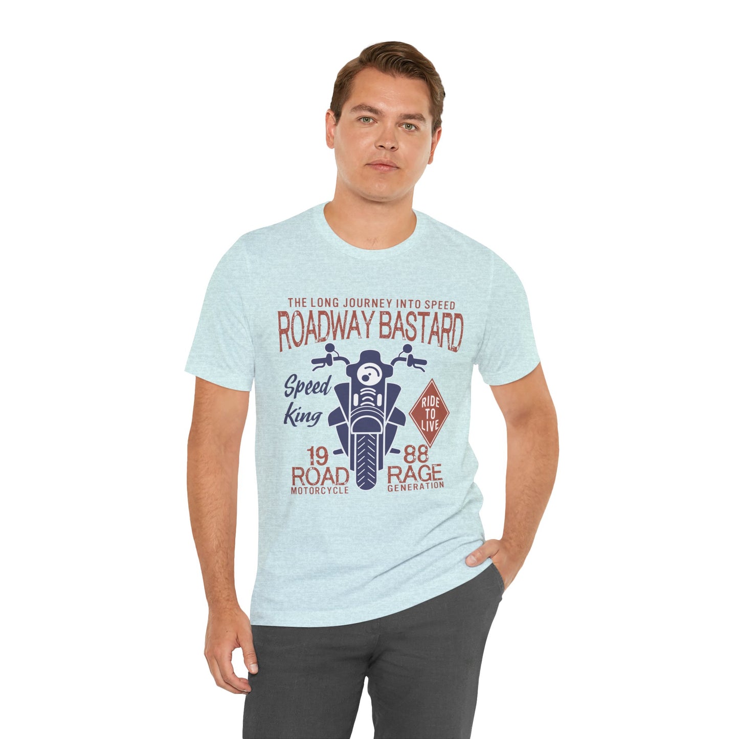 Roadway Bastard - Unisex Jersey Short Sleeve Tee - 13150