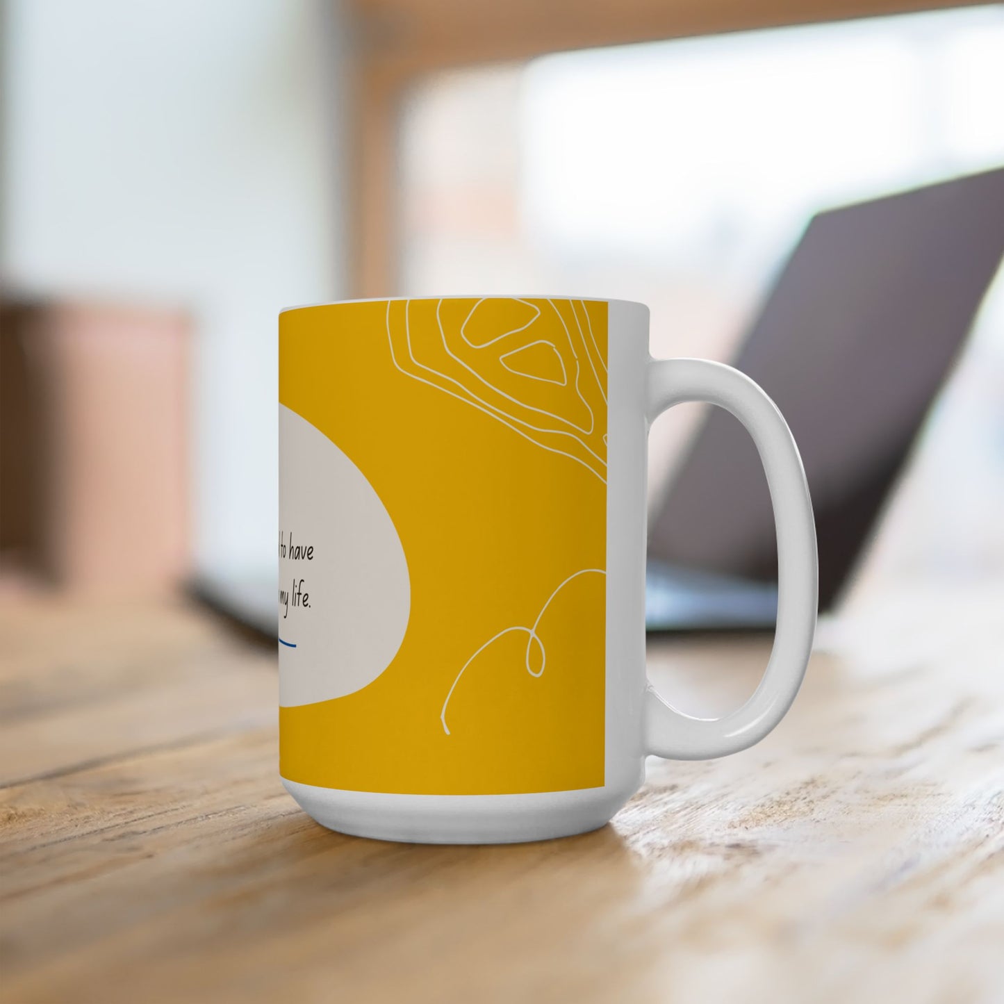 Granfa, Dad, I'm Grateful to have both of you, Ceramic Mug - Perfect Gift for Father's Day - 14054
