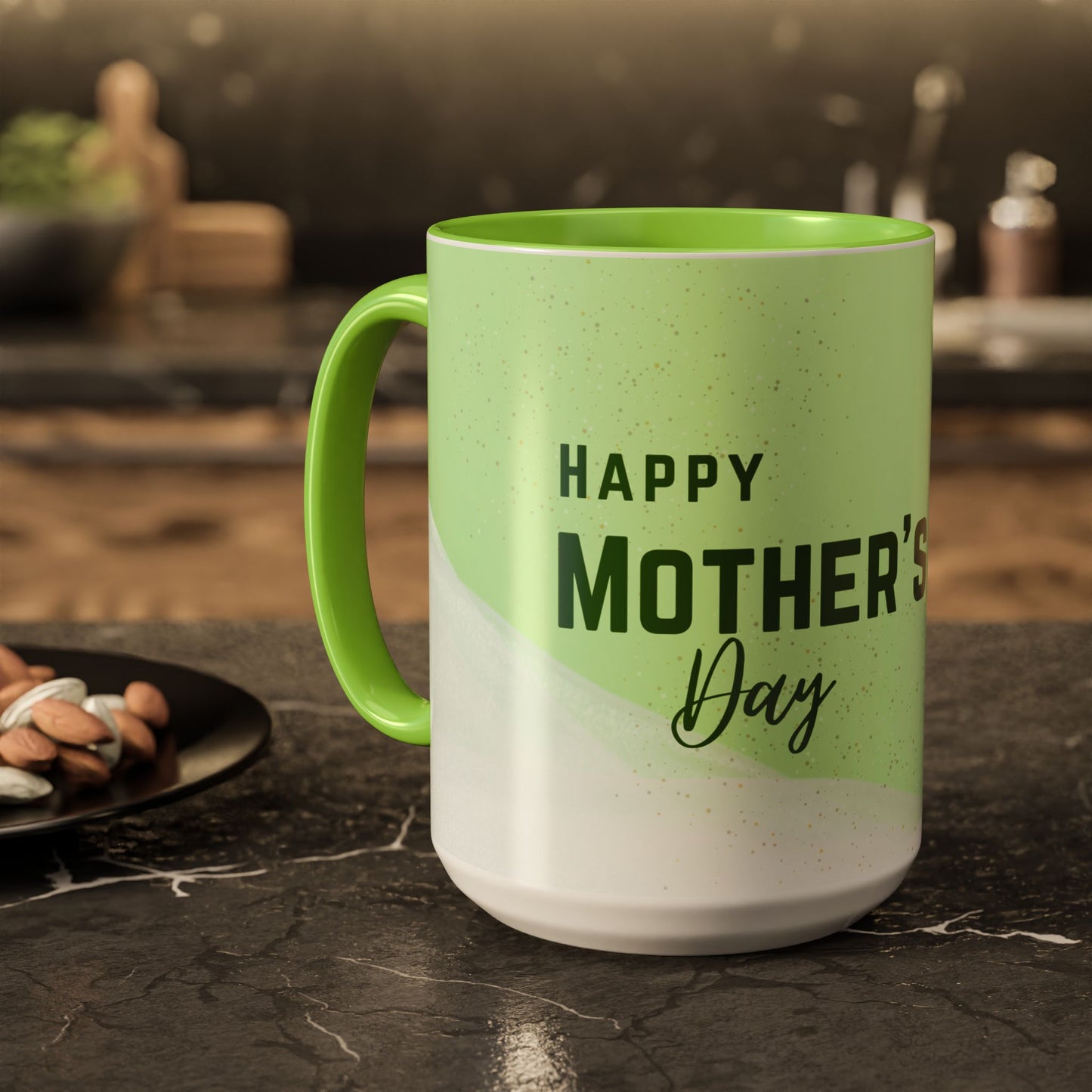 Happy Mother's Day Floral Mug - Colorful 11oz & 15oz Coffee Cup - 11871