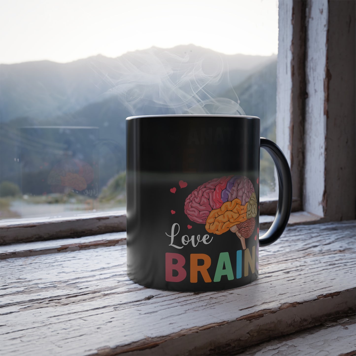 Anatomy Teachers Love Brains - Color Morphing Mug, 11oz - 13399