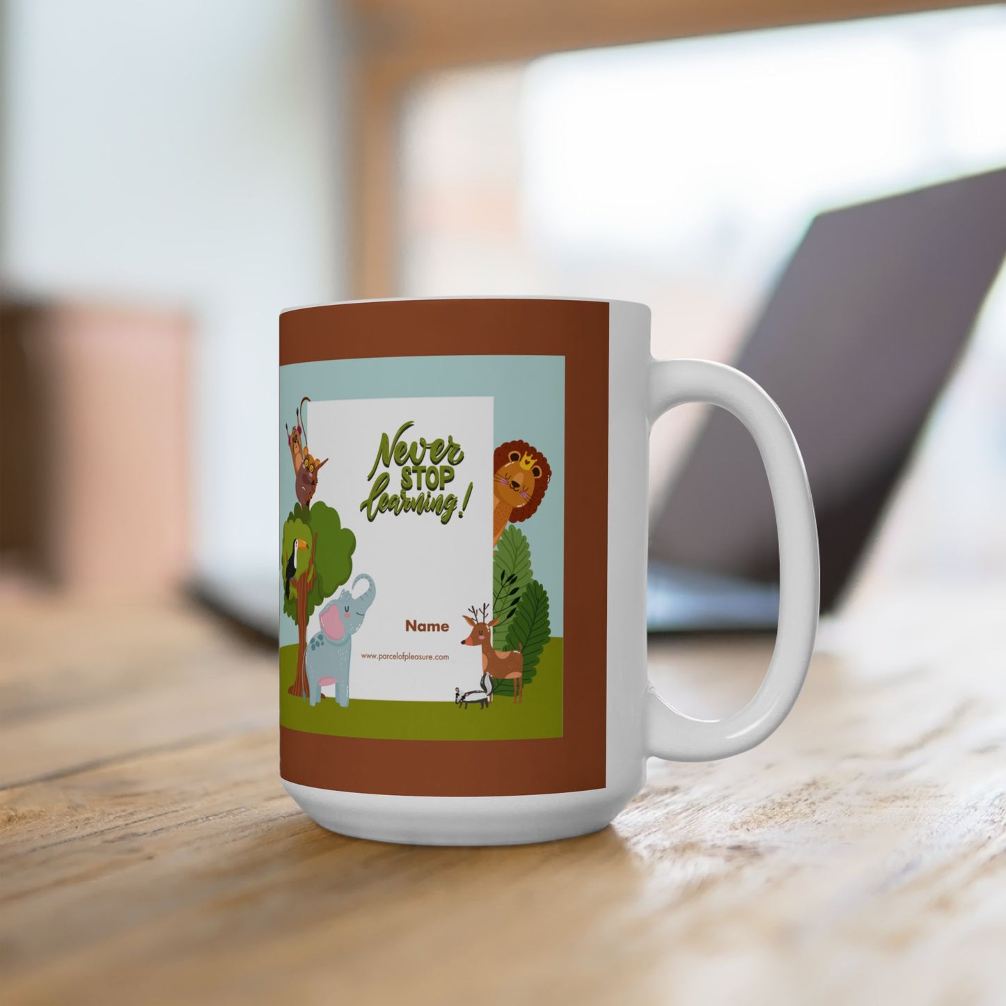 You're Doing Great, Never Stop Learning!, Name Customizable - Ceramic Mug, (11oz, 15oz) - 11180