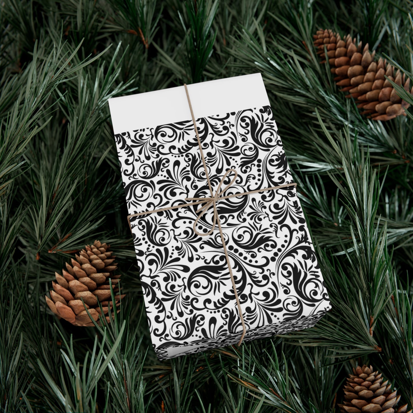 Black Pattern - Gift Wrap Papers - 10296