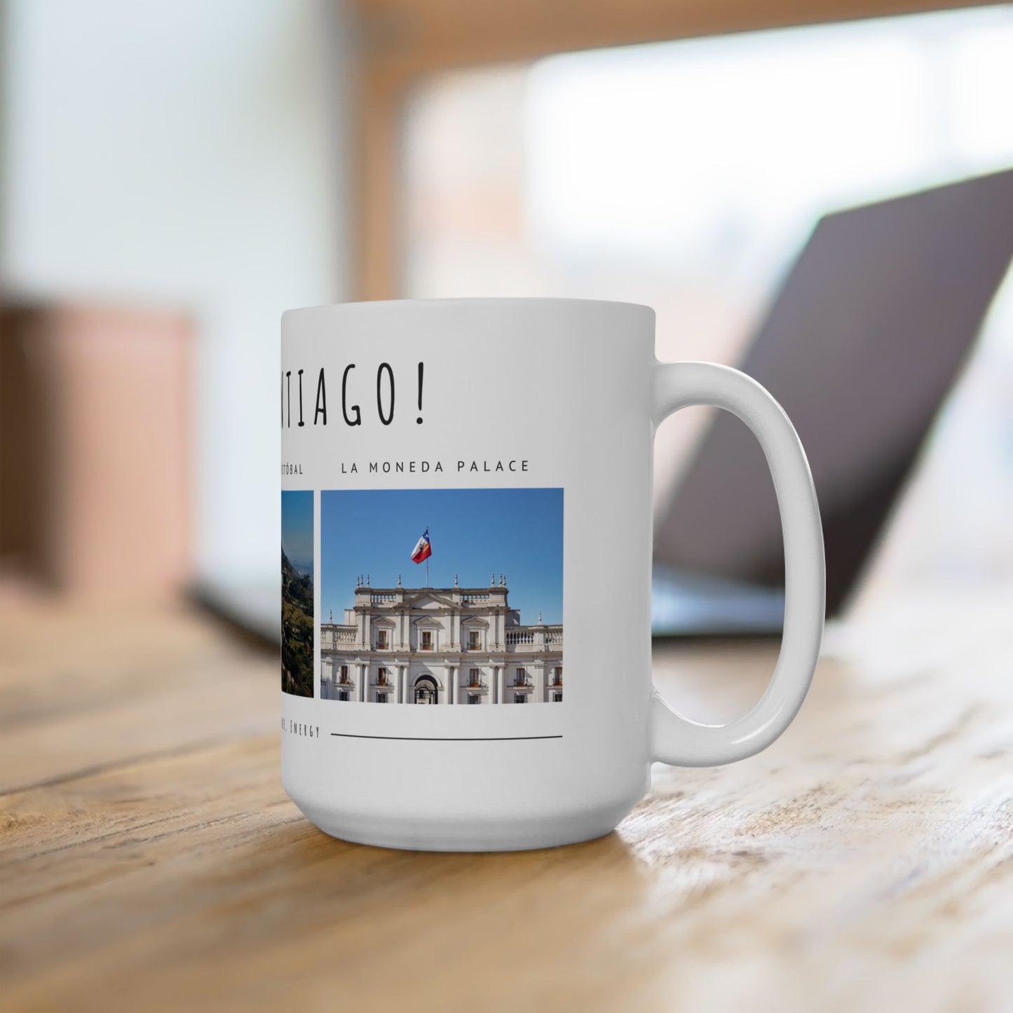 Hello, Santiago! Scenic Ceramic Mug - 11oz & 15oz - 12102