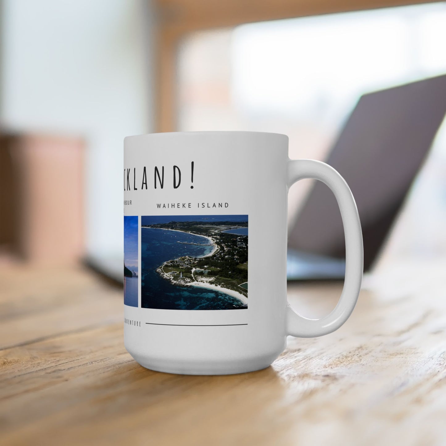 Hello Auckland, Ceramic Mug - Travel Inspired Mug, Perfect Gift for Adventure Lovers - 11943