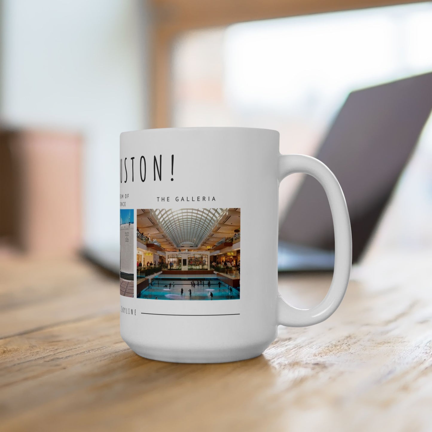 Hello, Houston! Ceramic Mug - 11oz & 15oz - Perfect Gift for Space and Science Lovers - 12094