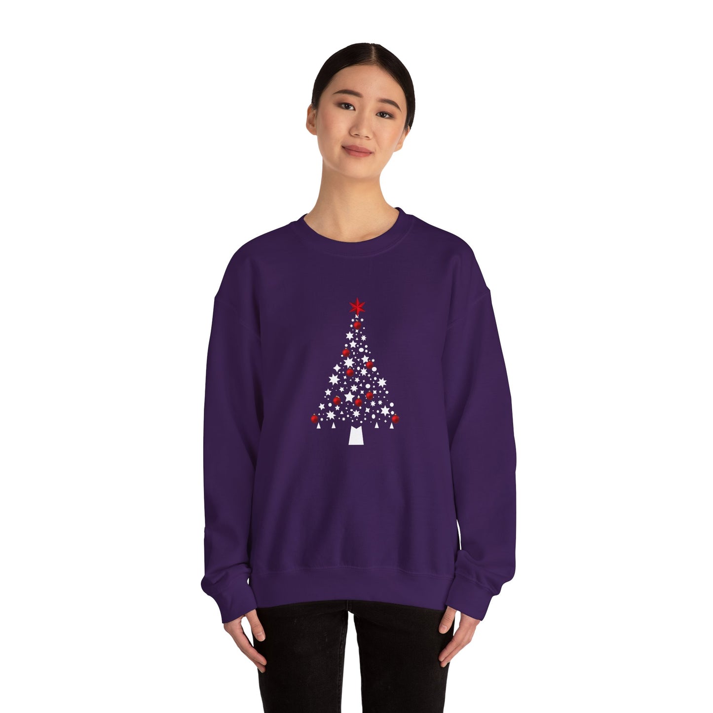 Christmas Tree - Unisex Heavy Blend™ Crewneck Sweatshirt - 10064