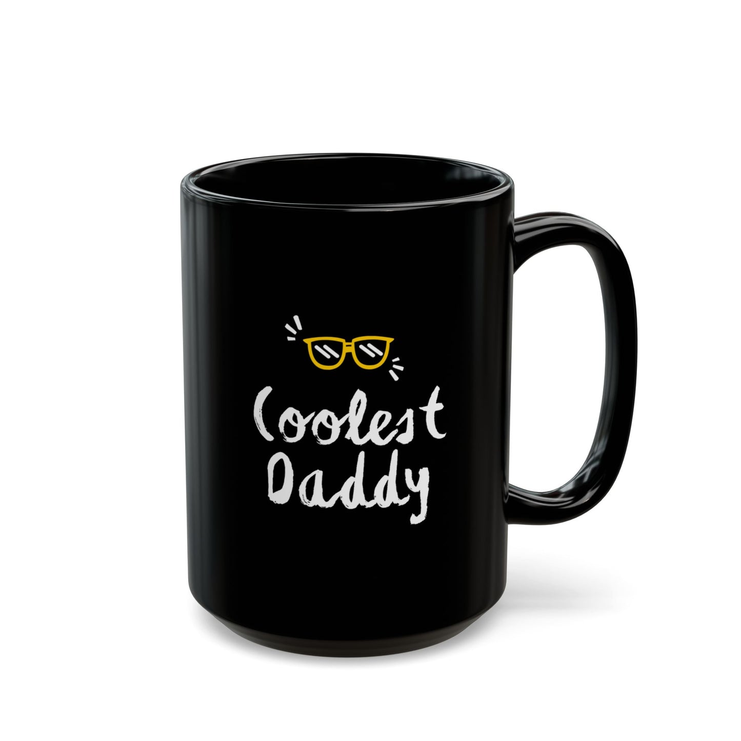 Number One Dad - Black Mug (11oz, 15oz) - 11111