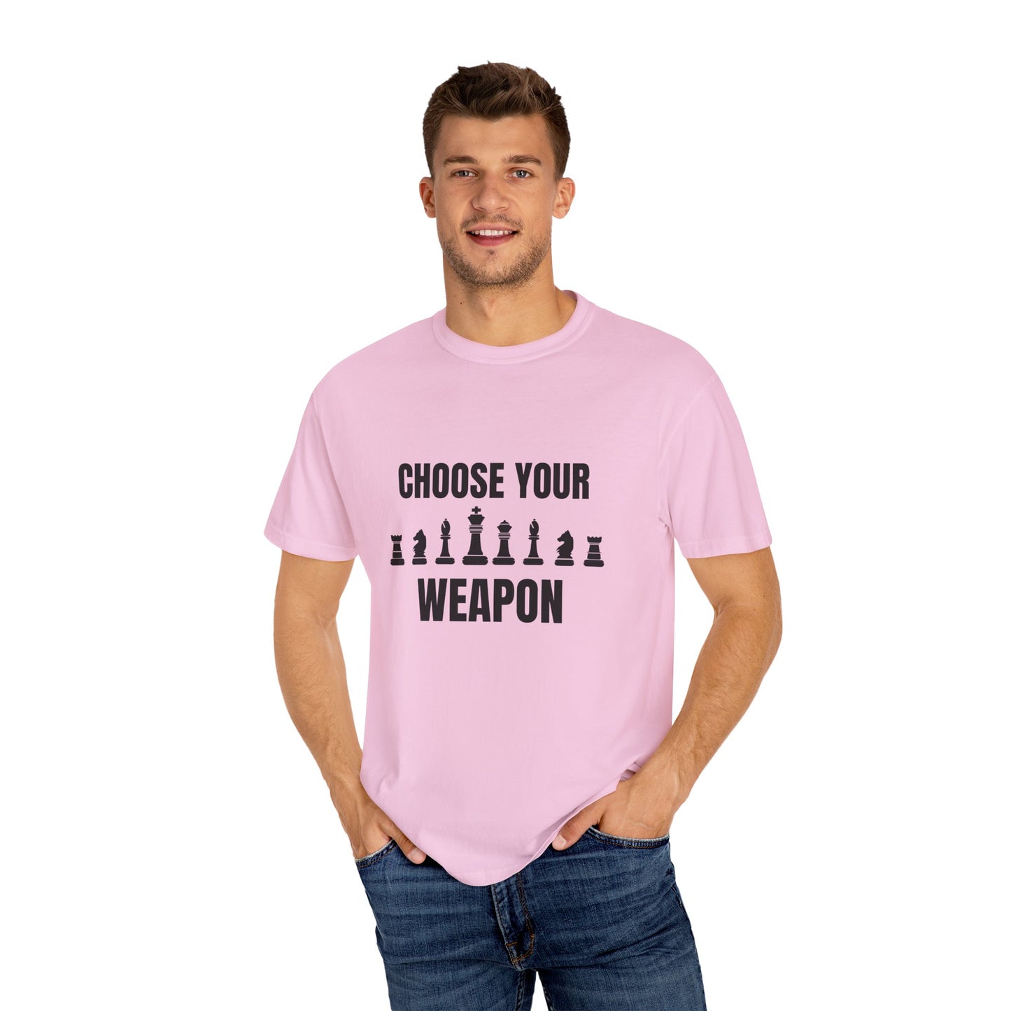 Choose Your Weapon - Unisex Garment-Dyed T-shirt - 10641