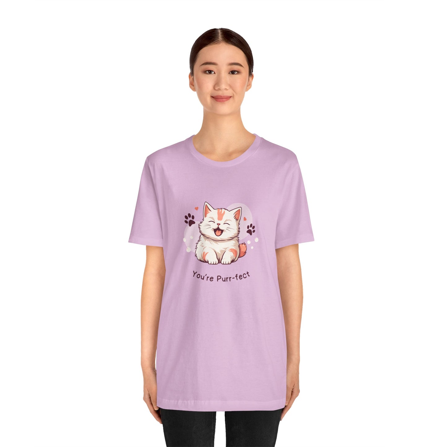 Cat, You're Purfect - Unisex Jersey Short Sleeve Tee - 11652