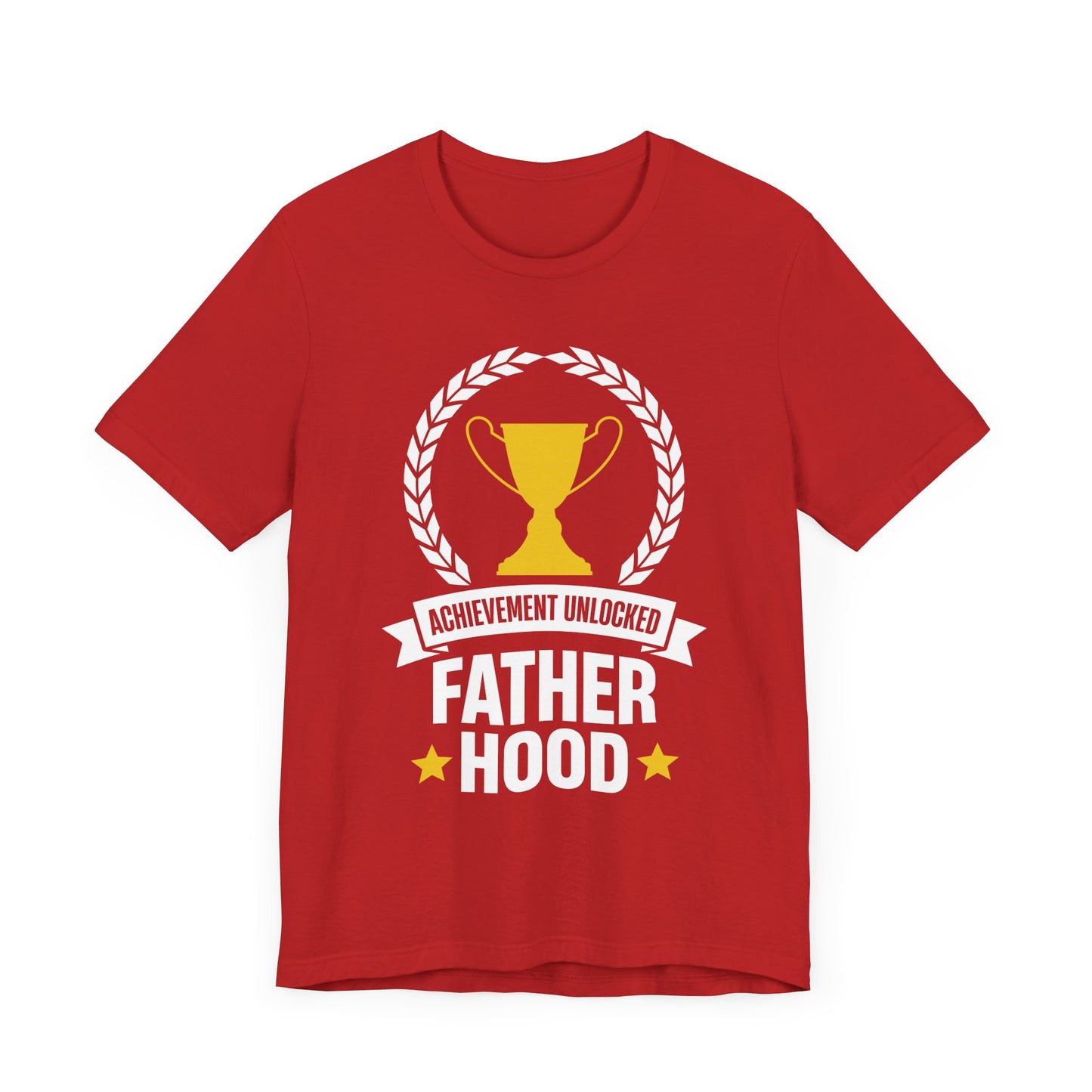 Achievement Unlocked, Fatherhood - Unisex Jersey Short Sleeve Tee - 13726