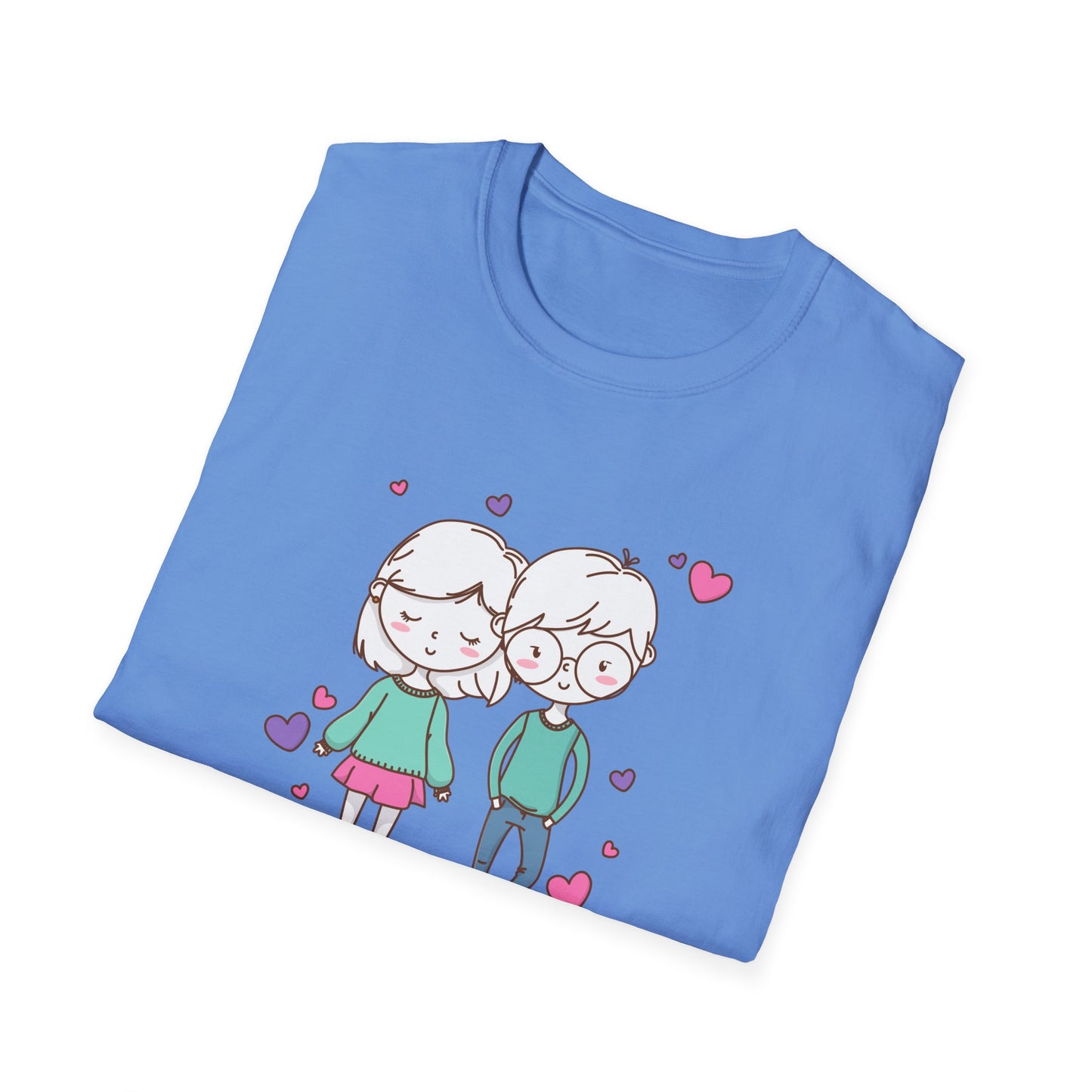Cute Couple, Love You - Unisex Softstyle T-Shirt - 11528
