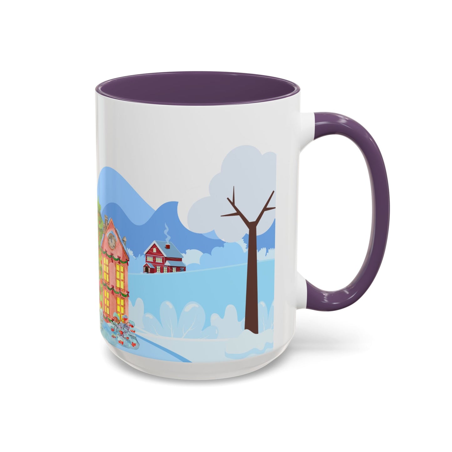 Christmas Day - Accent Coffee Mug (11, 15oz) - 10457