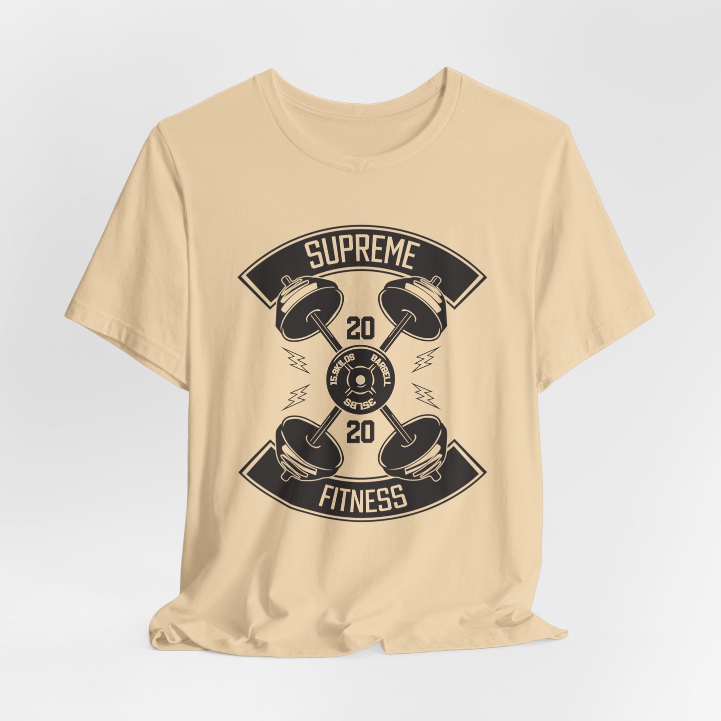 Gym: Supreme Fitness - Unisex Jersey Short Sleeve Tee