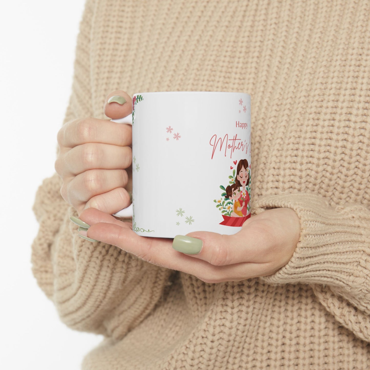 Happy Mother's Day Ceramic Mug - 11oz & 15oz - Perfect Gift for Moms - 11811