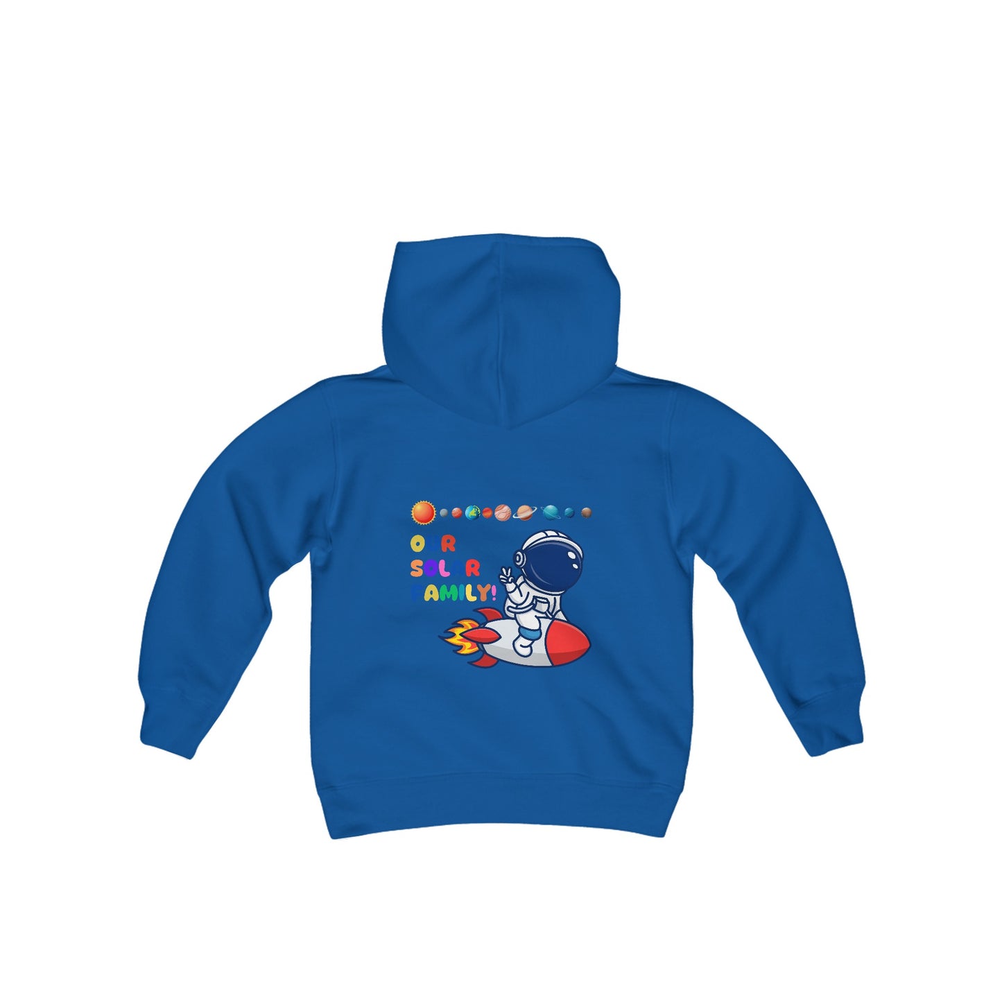 Our Solar Family! - Youth Heavy Blend Hooded Sweatshirt