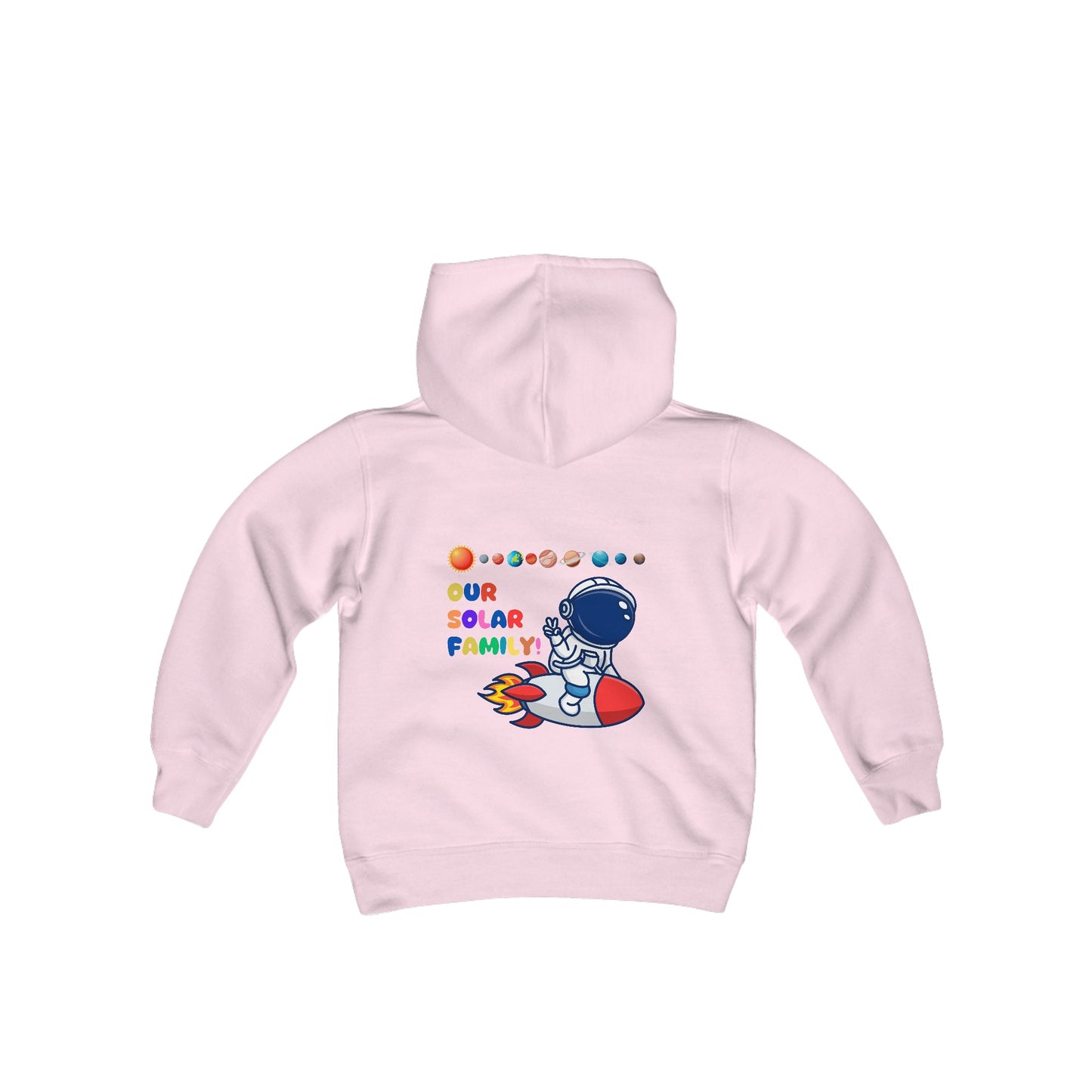 Our Solar Family! - Youth Heavy Blend Hooded Sweatshirt