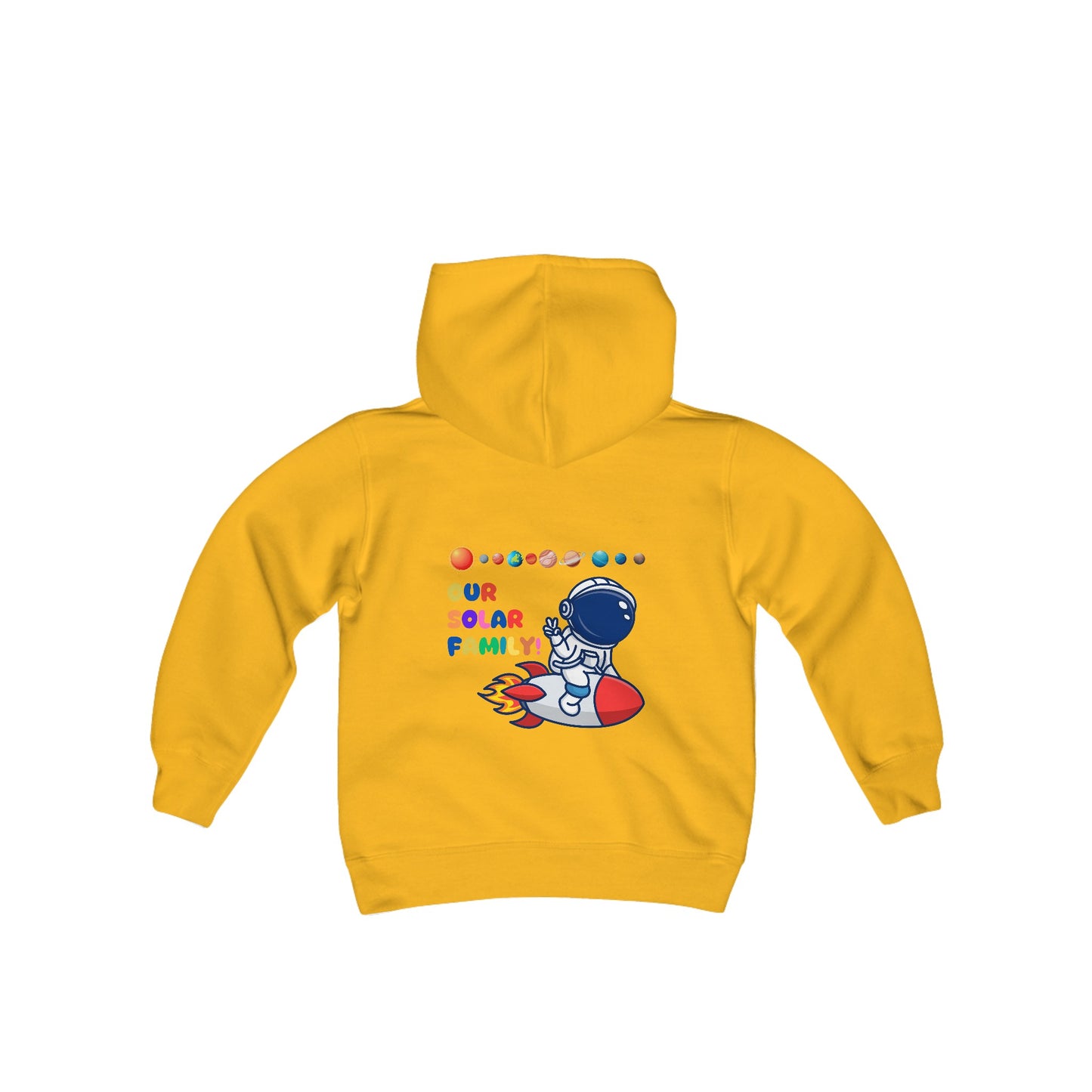 Our Solar Family! - Youth Heavy Blend Hooded Sweatshirt