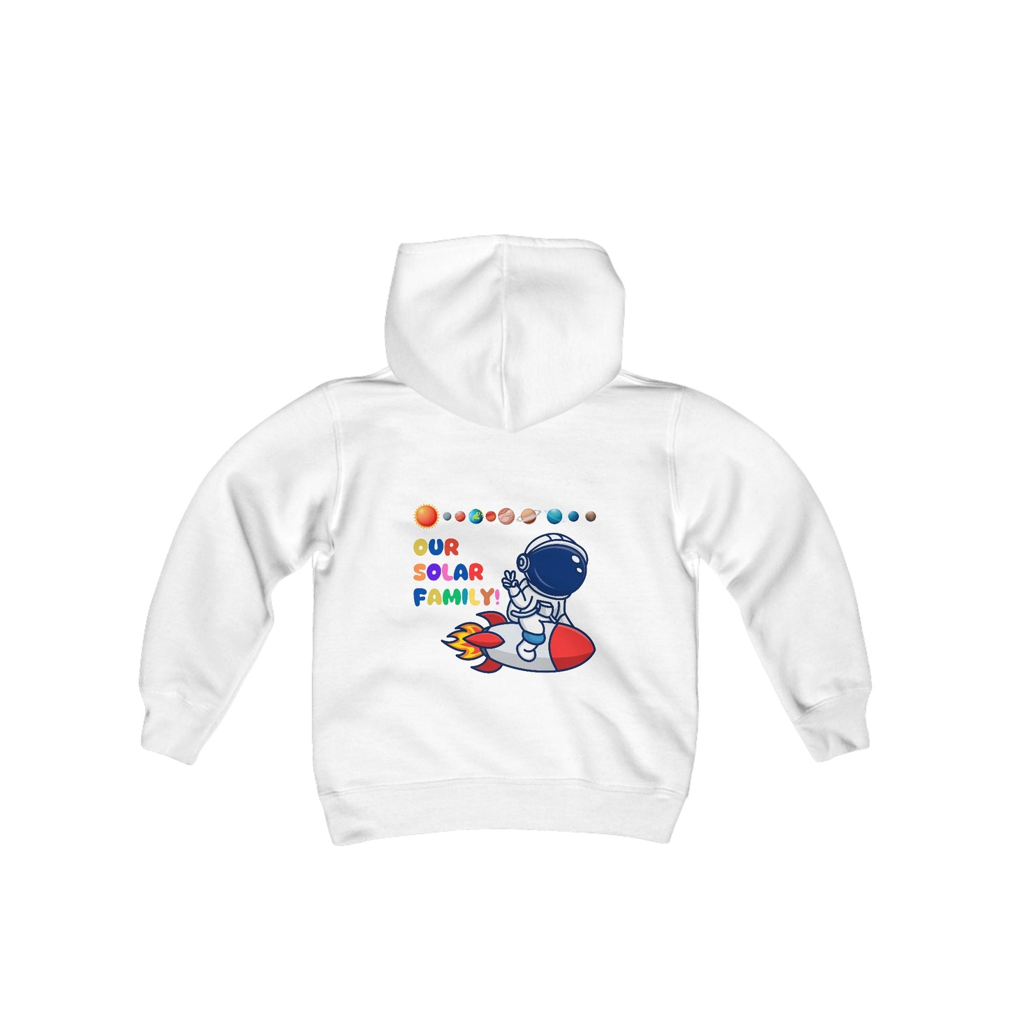 Our Solar Family! - Youth Heavy Blend Hooded Sweatshirt