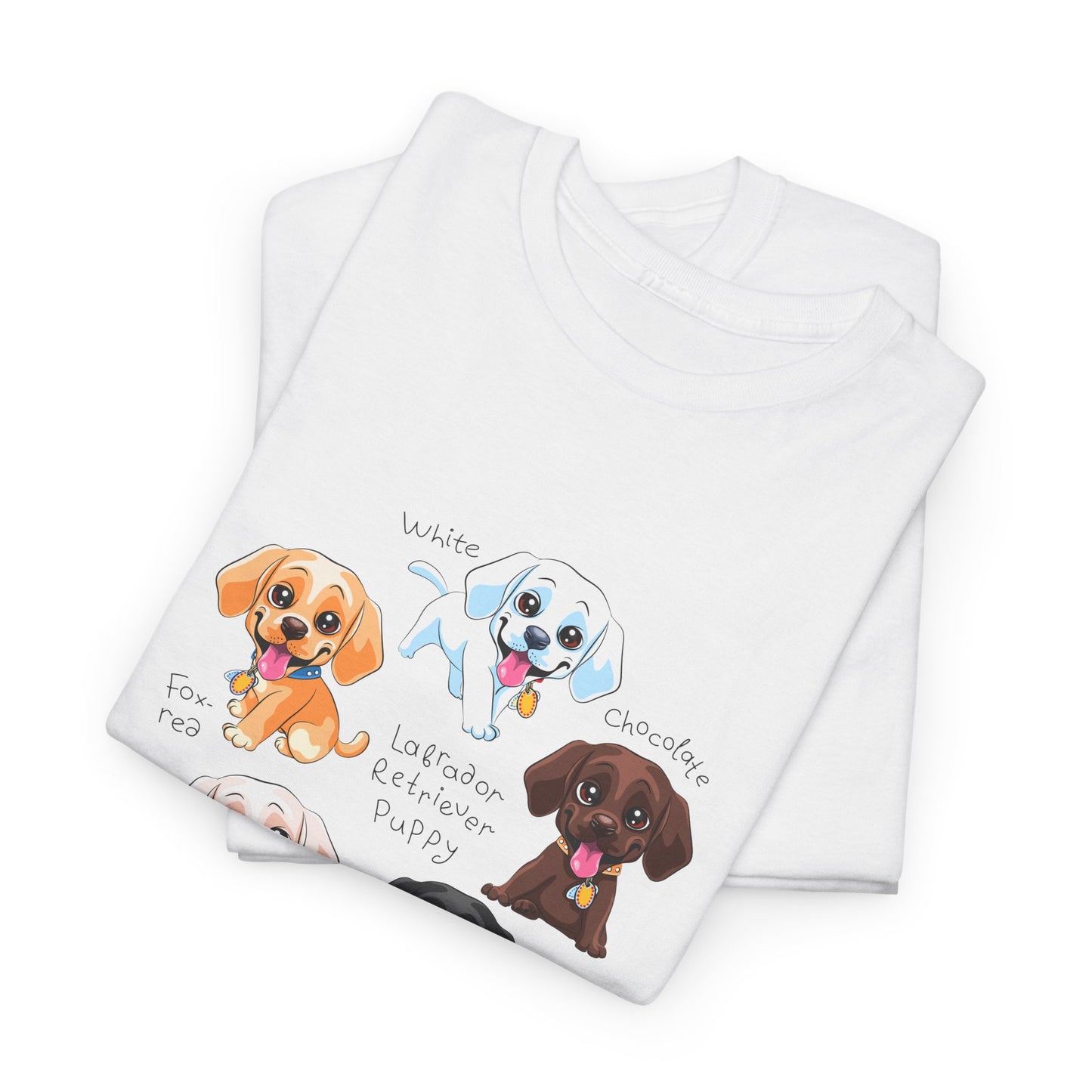 Puppies - Unisex Heavy Cotton Tee - 10277