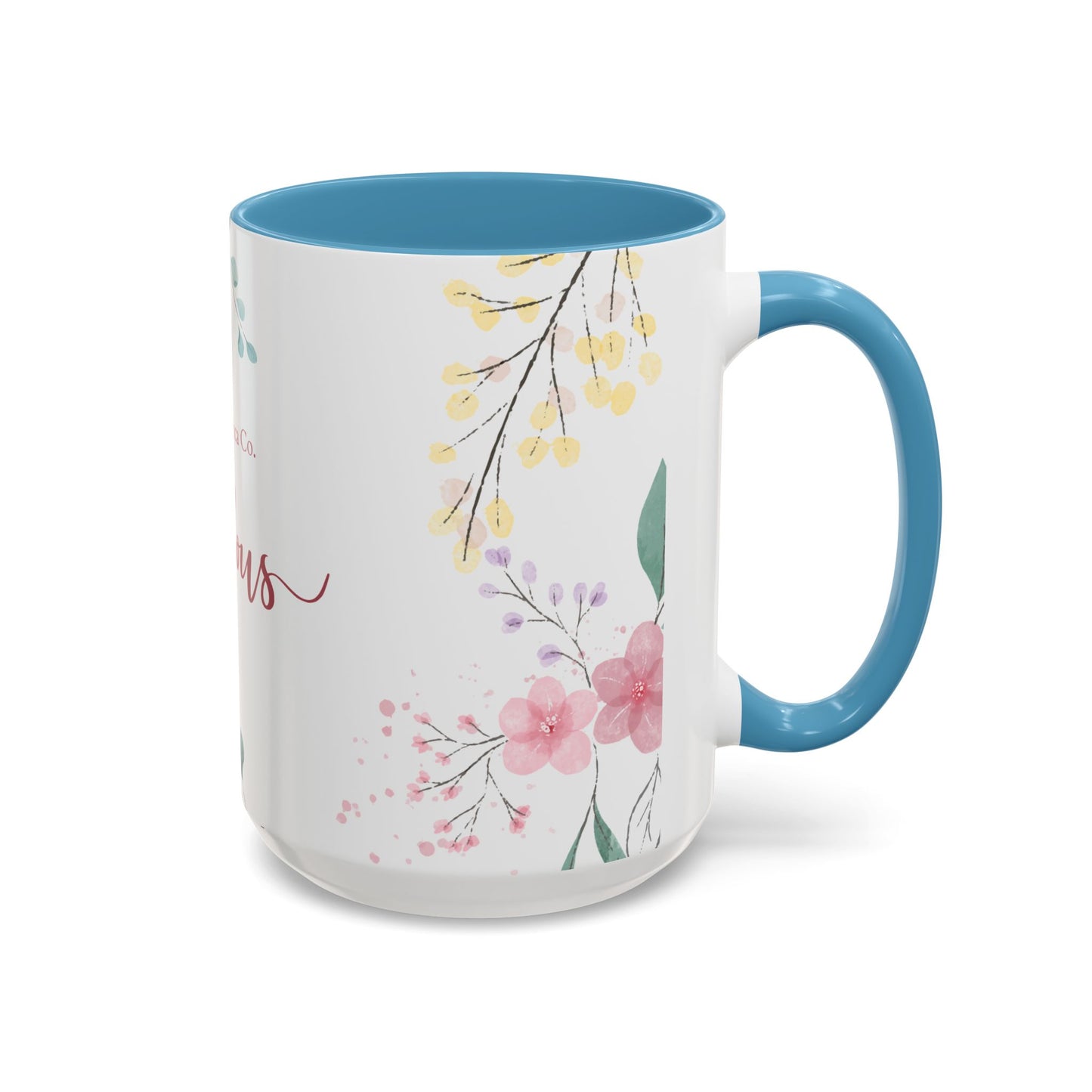 Fabulous, Name, Customizable - Accent Coffee Mug (11, 15oz) - 10965