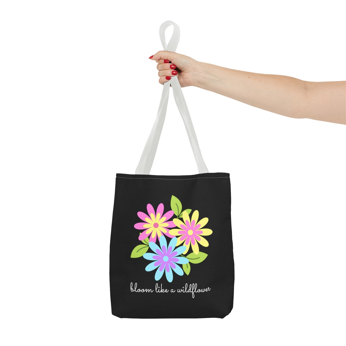 Bright Flower Tote Bag (AOP)