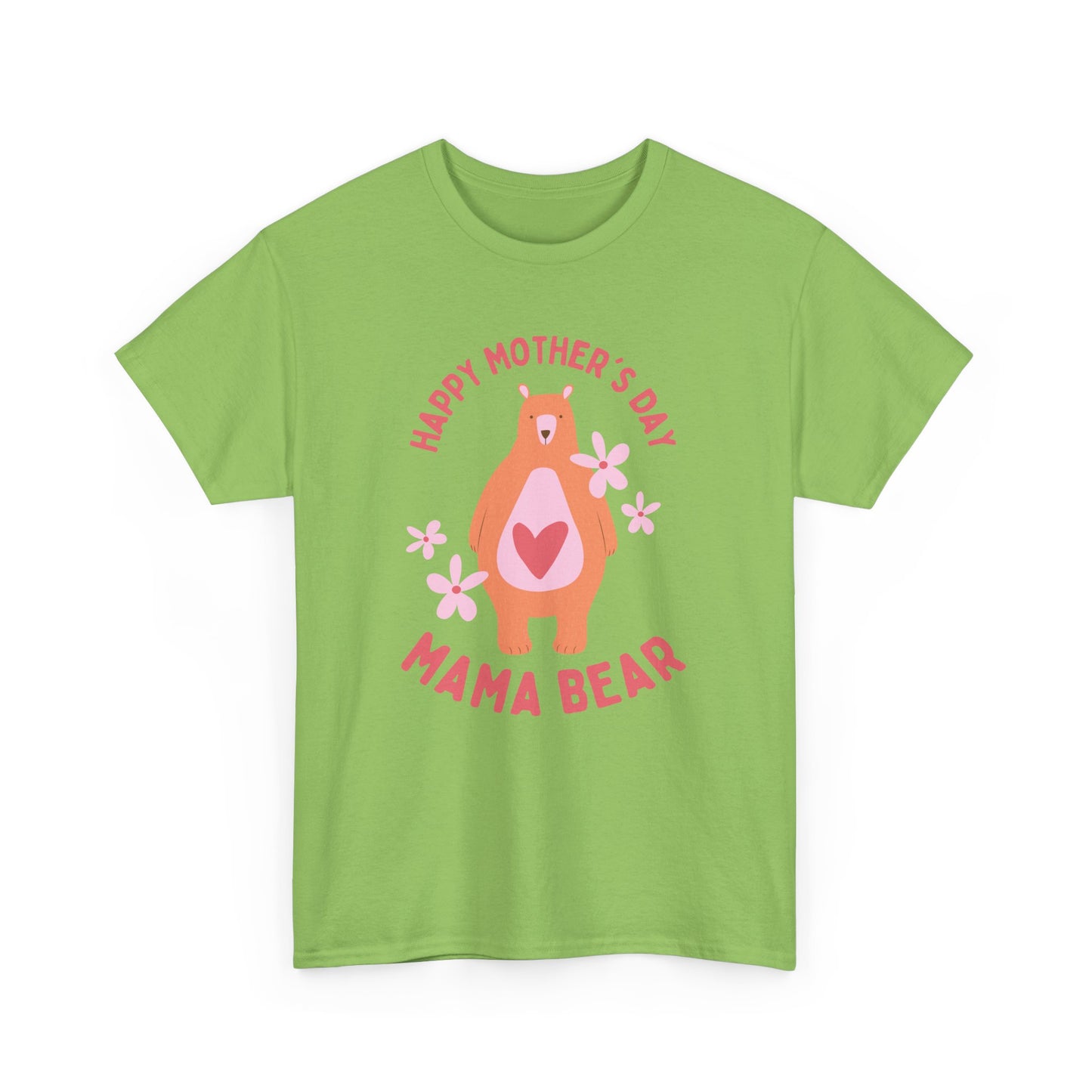 Mama Bear, Love From Jamie & Anna, Names Customizable - Unisex Heavy Cotton Tee - 11775