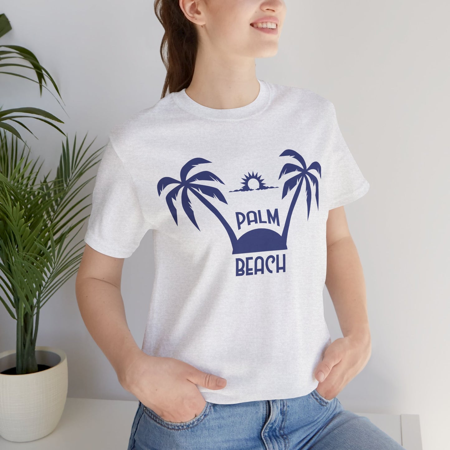 Palm Beach - Unisex Jersey Short Sleeve Tee - 13139