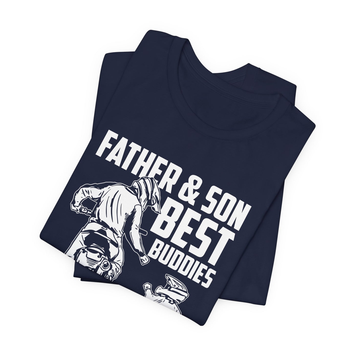 Father & Son, Best Buddies Forever - Unisex Jersey Short Sleeve Tee - 13710