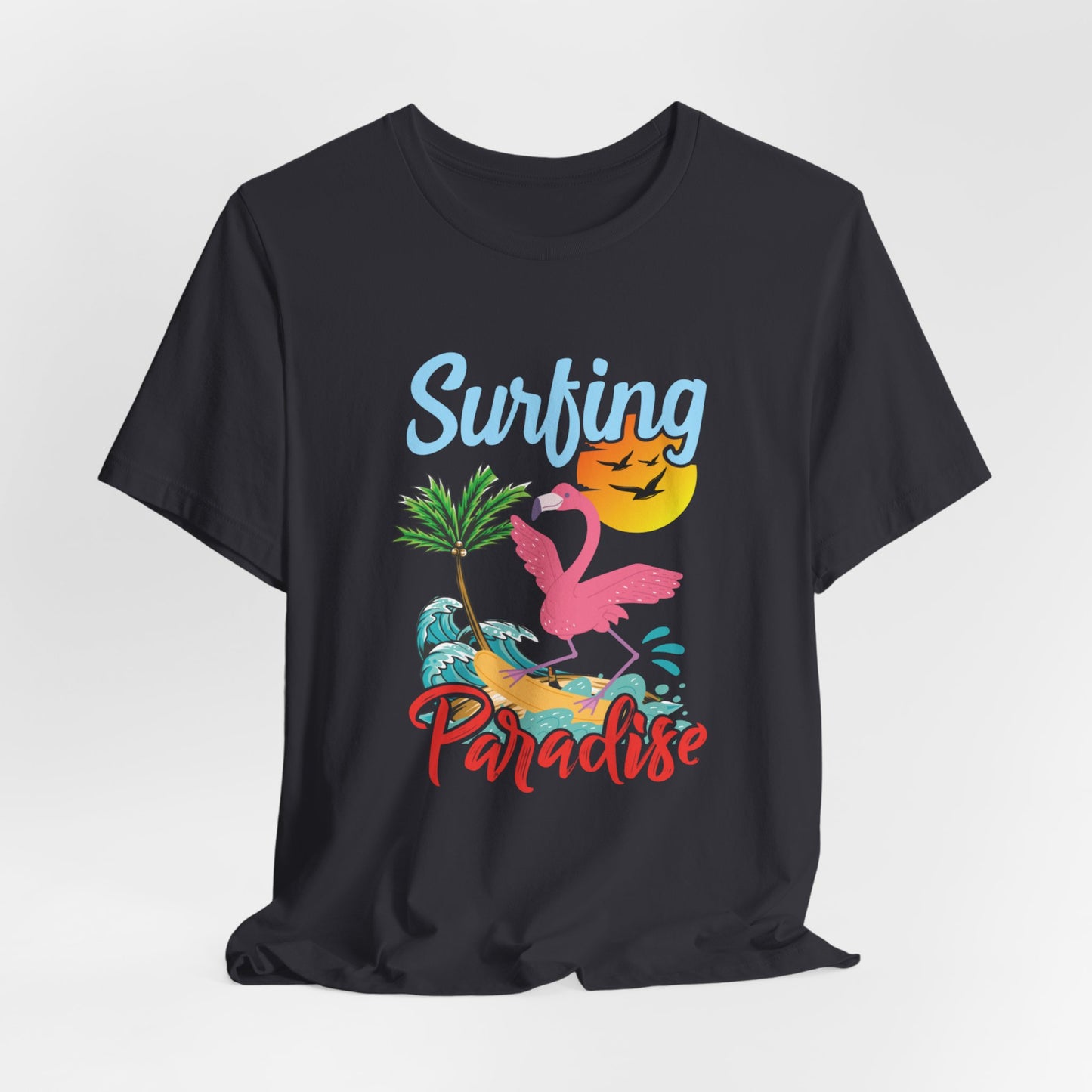 Surfing Paradise - Unisex Jersey Short Sleeve Tee