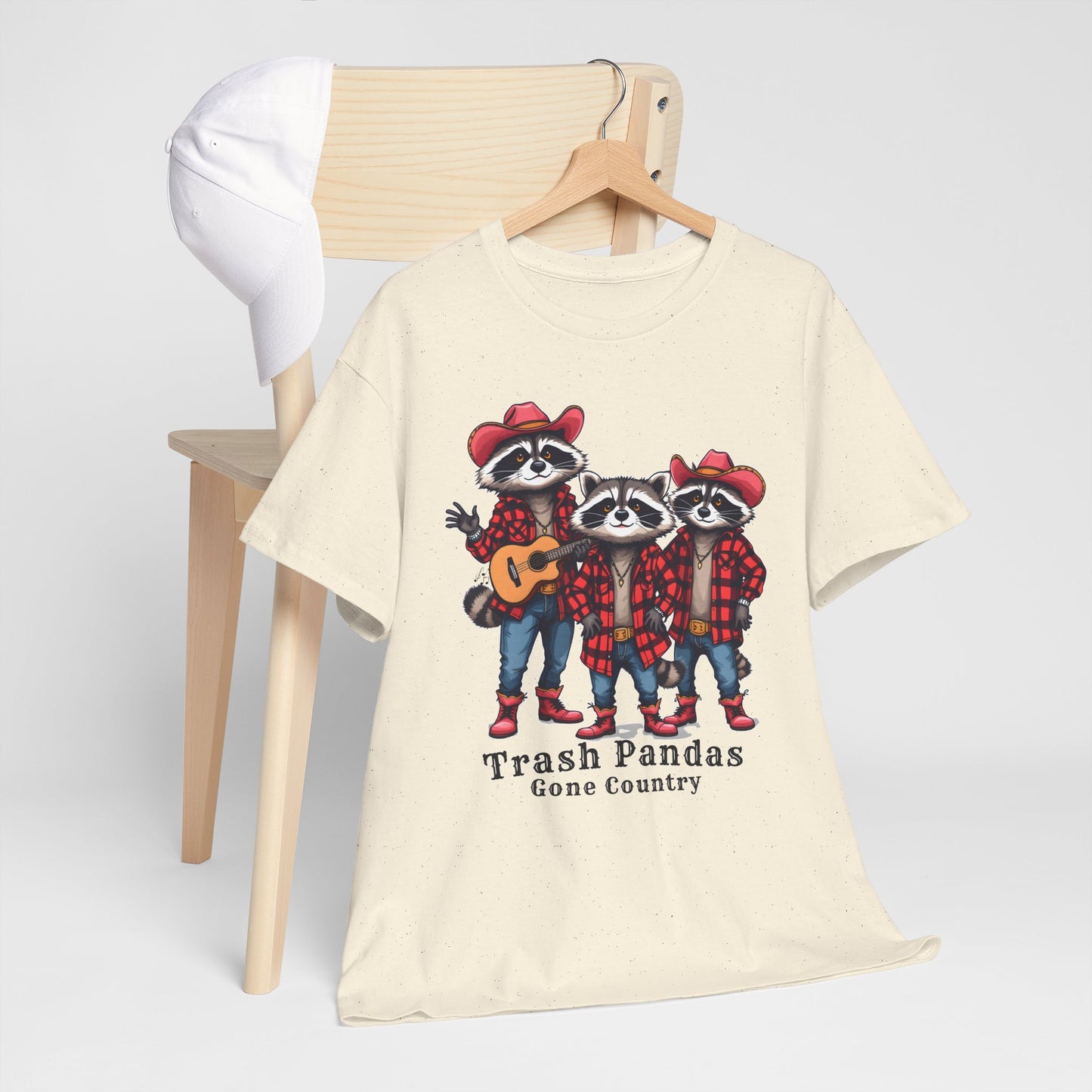 Trash Pandas Gone Country Shirt – Funny Raccoon Band Graphic Tee Gift - 14859