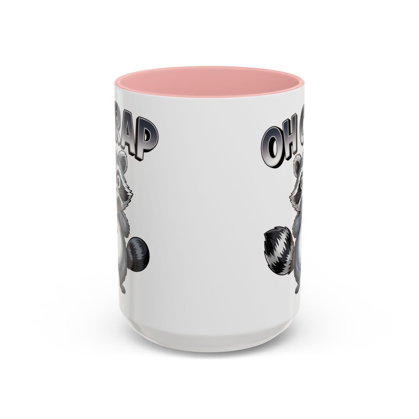 Oh Crap Raccoon Mug – Funny Cute Trash Panda Coffee Mug Gift  (11/15oz) - 14863