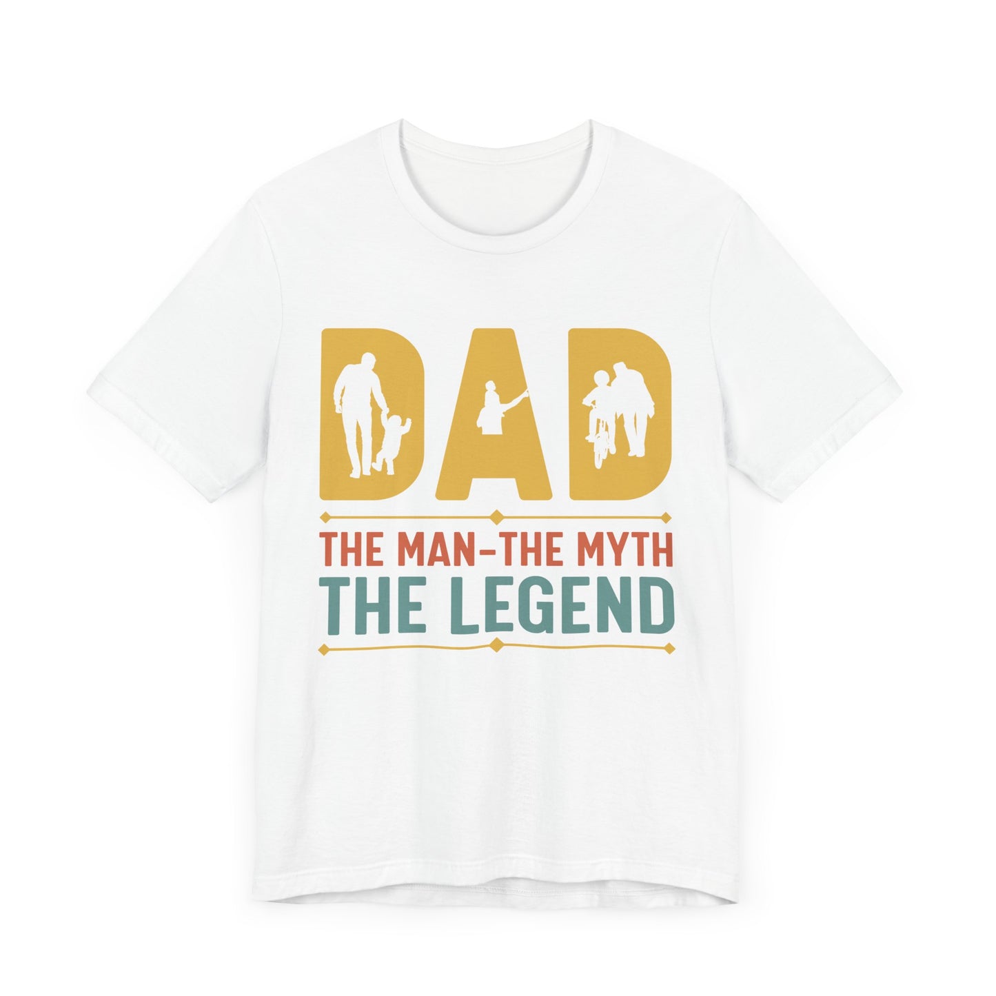 Dad, The Man, The Myth, The Legend - Unisex Jersey Short Sleeve Tee - 13728