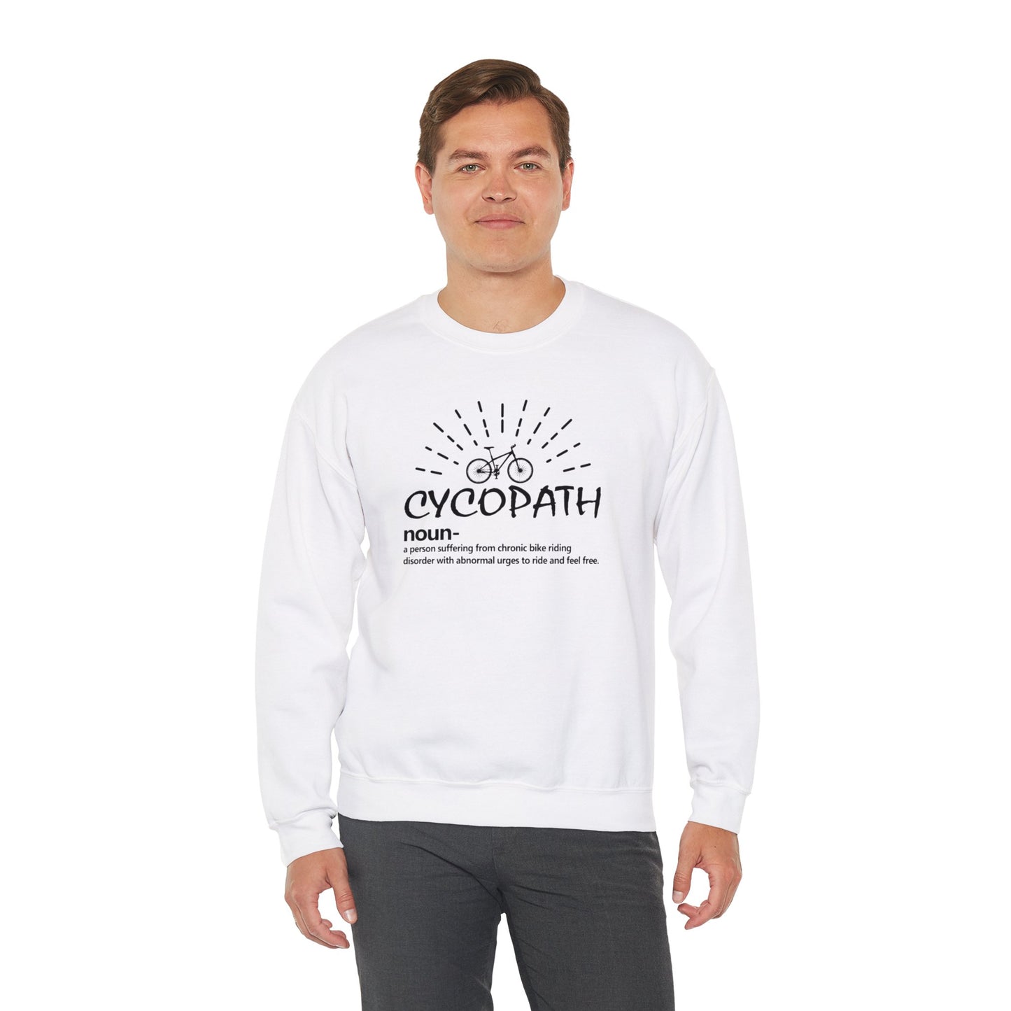 Cycopath - Unisex Heavy Blend™ Crewneck Sweatshirt