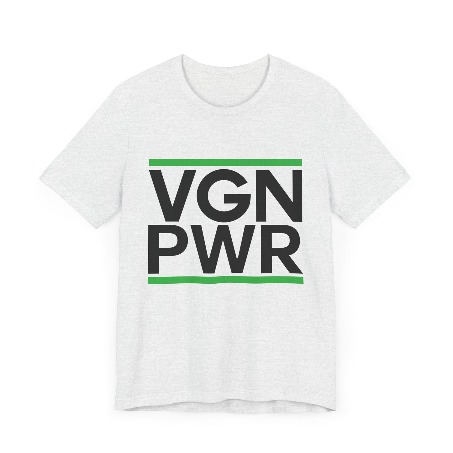 Vegan: VGN PWR - Unisex Jersey Short Sleeve Tee