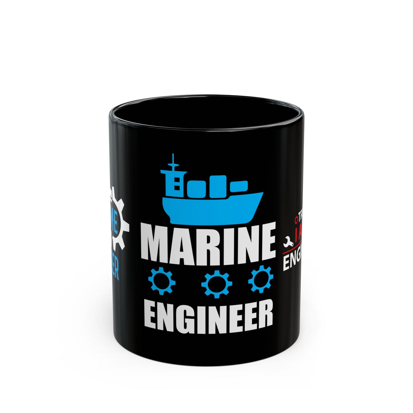 Marine Engineer - Black Mug (11oz, 15oz)