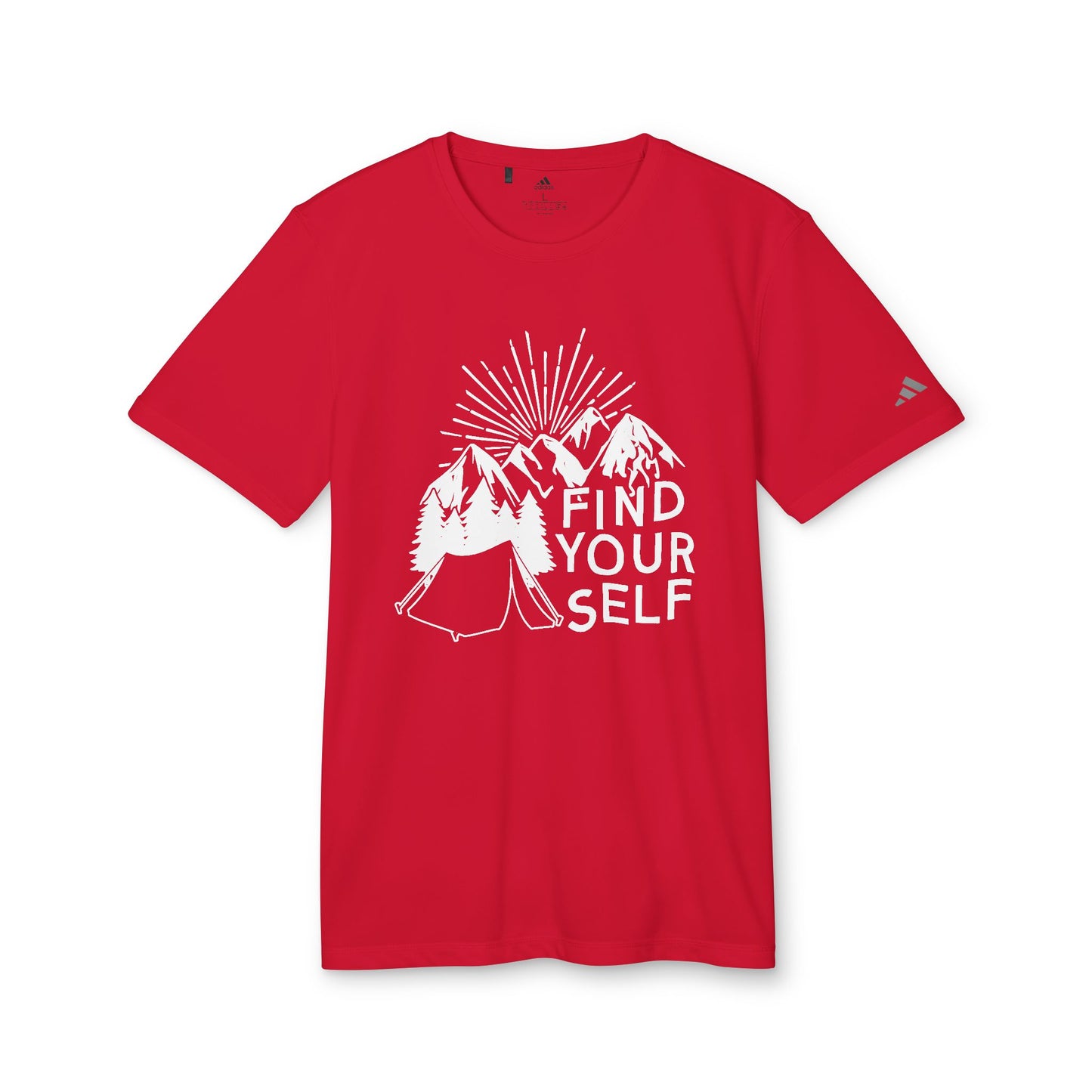 Camping: Find Yourself - Adidas Unisex Sport T-shirt