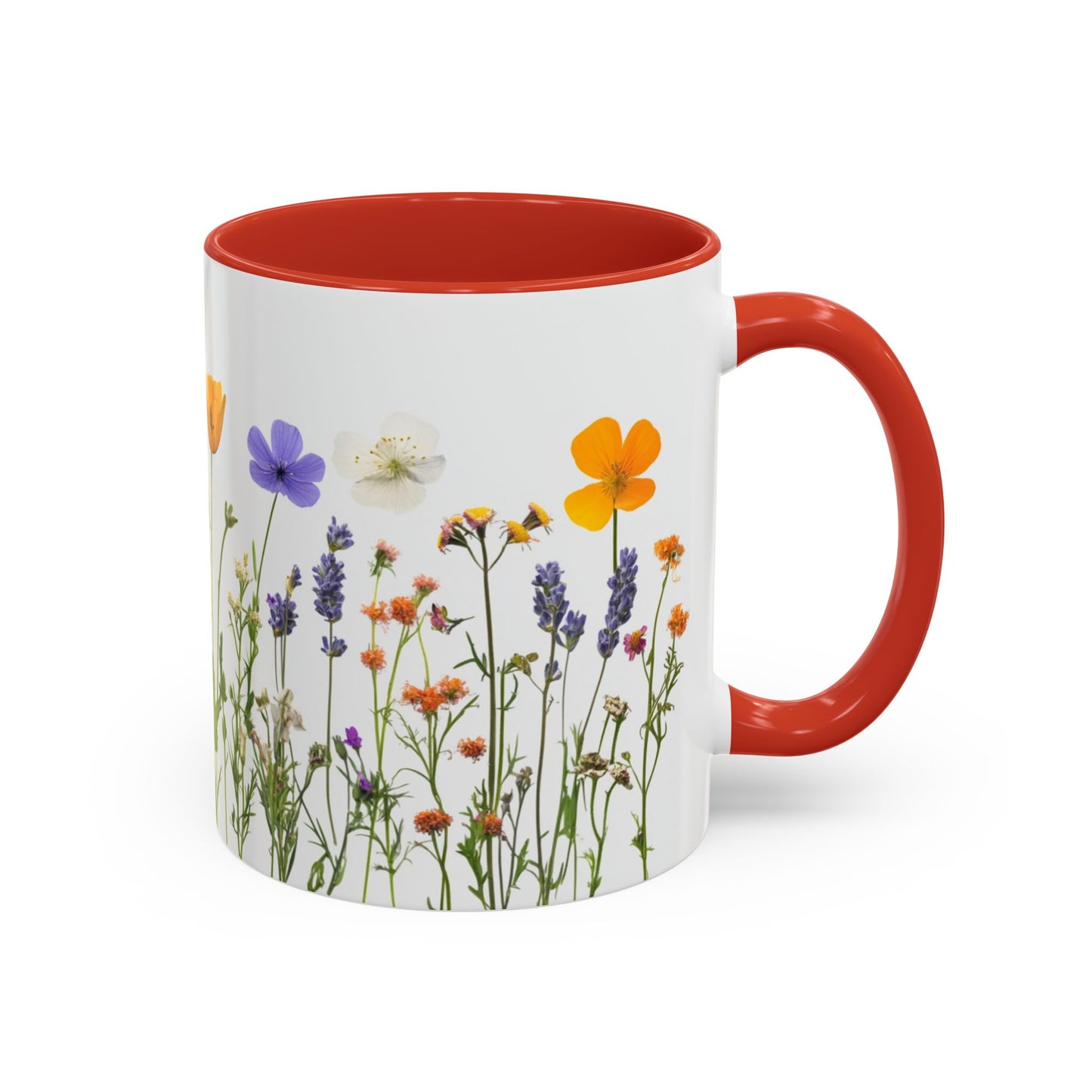 Wild Flowers - Accent Coffee Mug (11, 15oz) - 10401