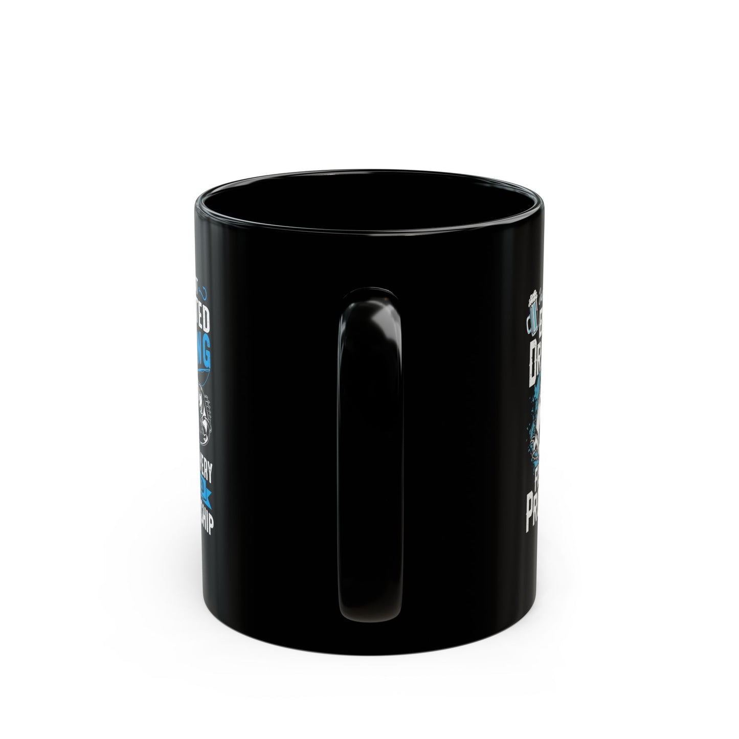 I Love A Large Mouth On My Rod - Black Mug (11oz, 15oz)