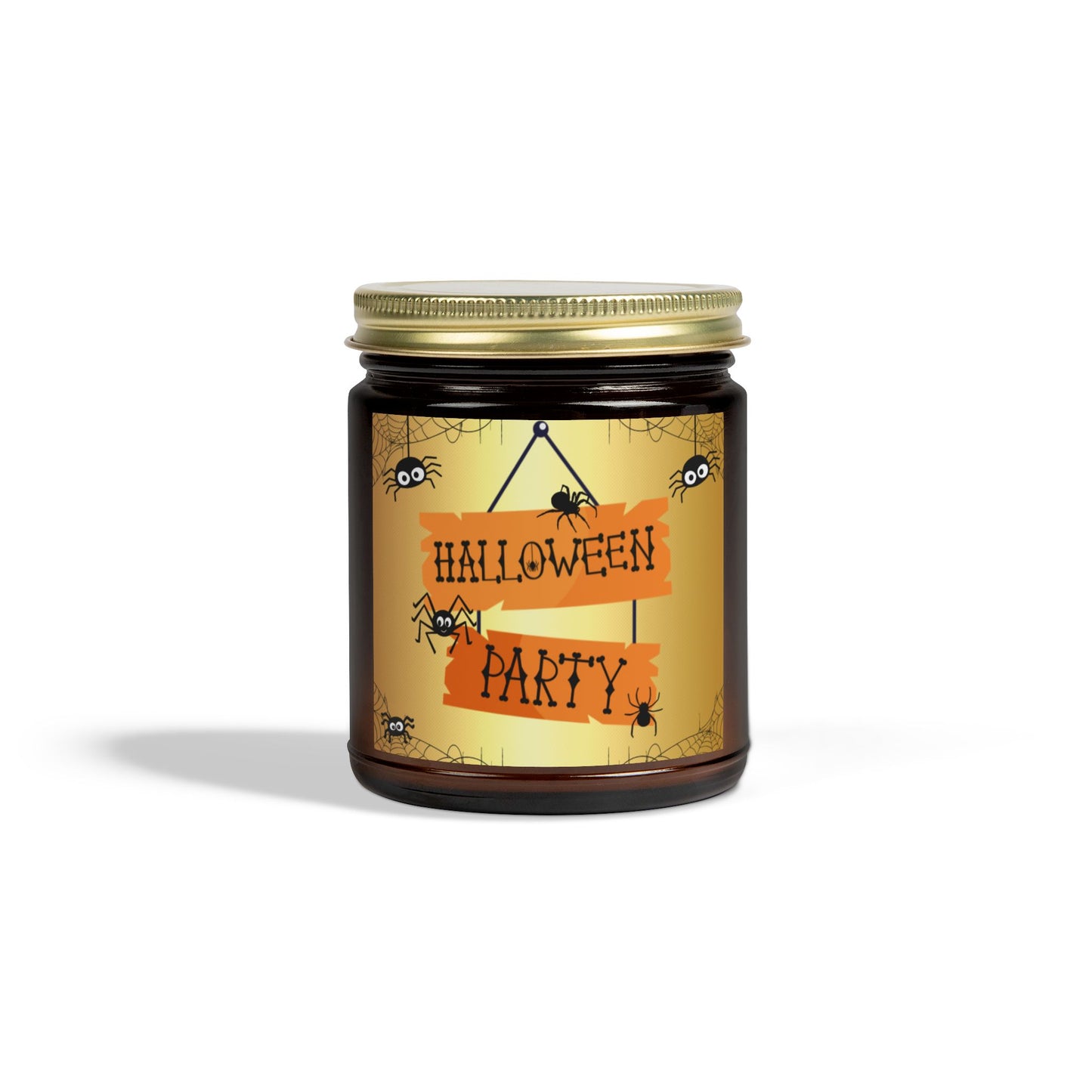 Halloween Party - Scented Coconut Apricot Candles (4oz, 9oz) - 14100