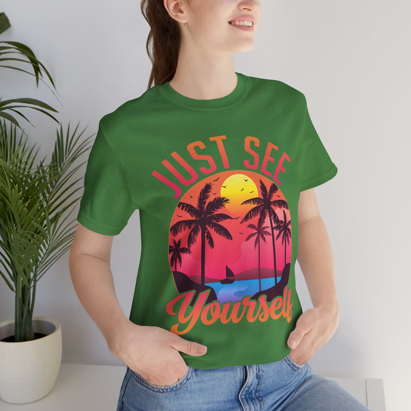 Summer: Just See Yourself - Unisex Jersey Short Sleeve Tee - 13247