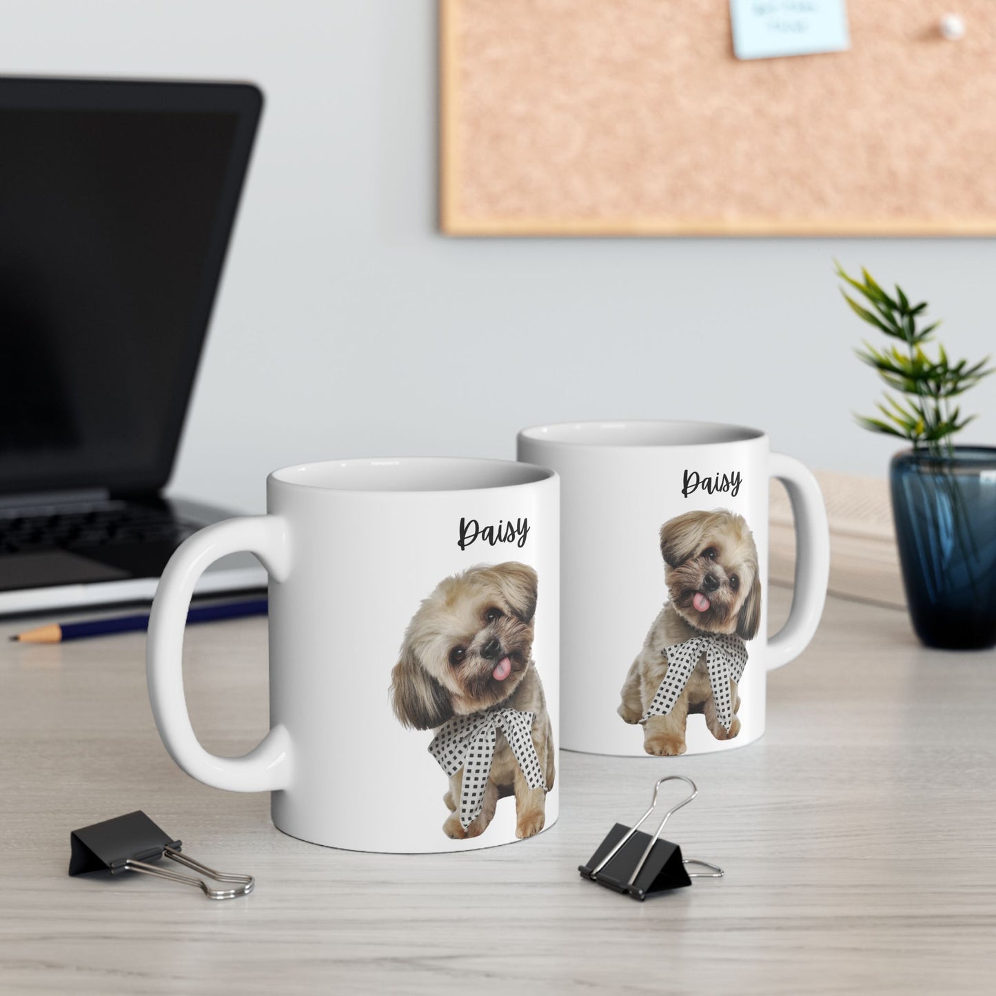 Personalised Dog Ceramic Mug - Perfect for Dog Lovers, Gift for Pet Owners - 14179