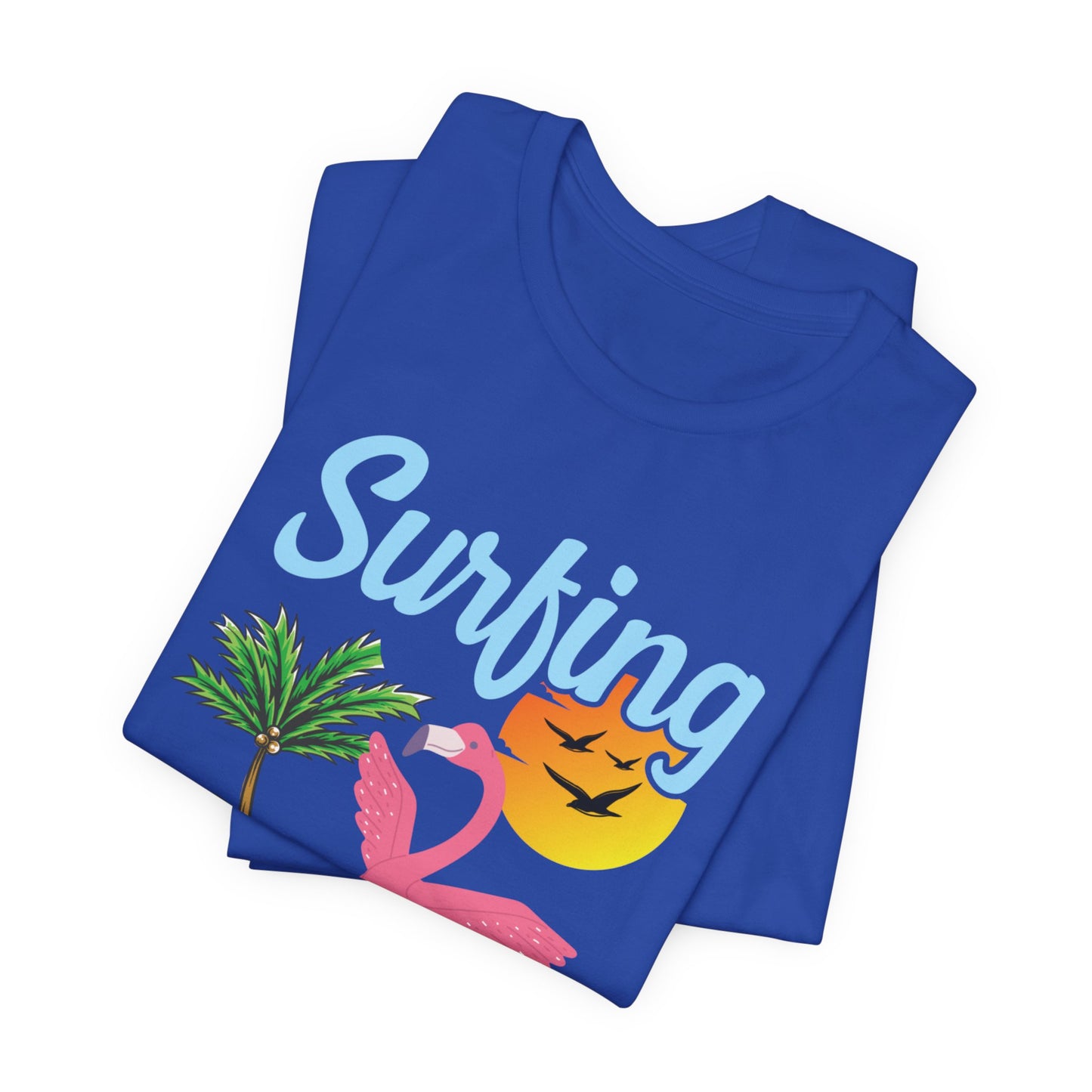 Surfing Paradise - Unisex Jersey Short Sleeve Tee - 13091