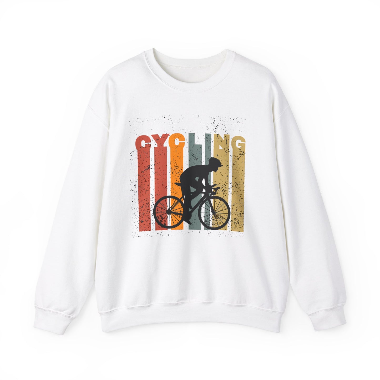 Cycling - Unisex Heavy Blend™ Crewneck Sweatshirt - 10679