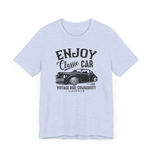 Enjoy Classic Car - Unisex Jersey Short Sleeve Tee