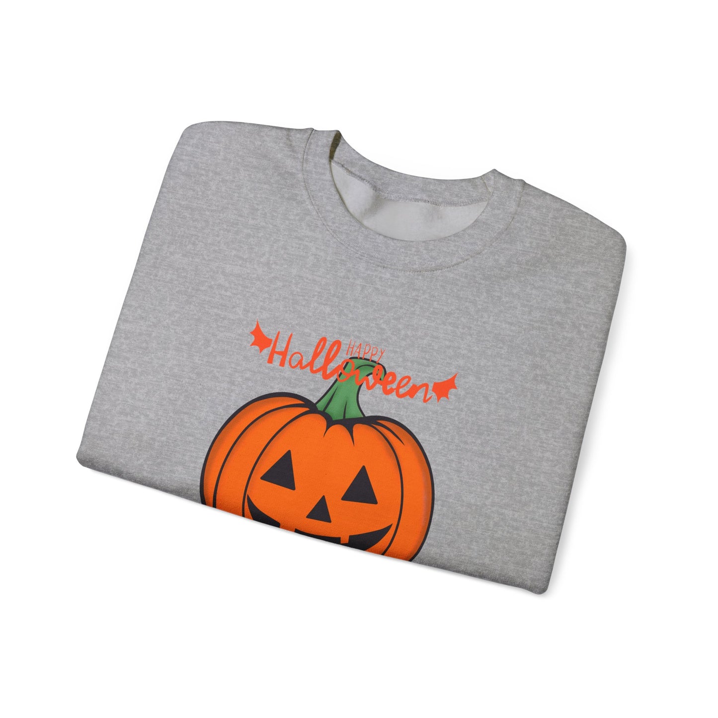 Happy Halloween, Big Pumpkin - Unisex Heavy Blend™ Crewneck Sweatshirt