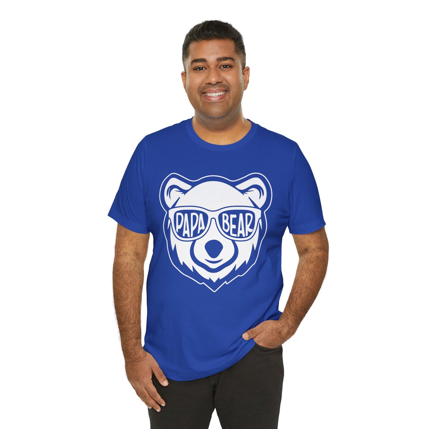 Papa Bear - Unisex Jersey Short Sleeve Tee - 13701