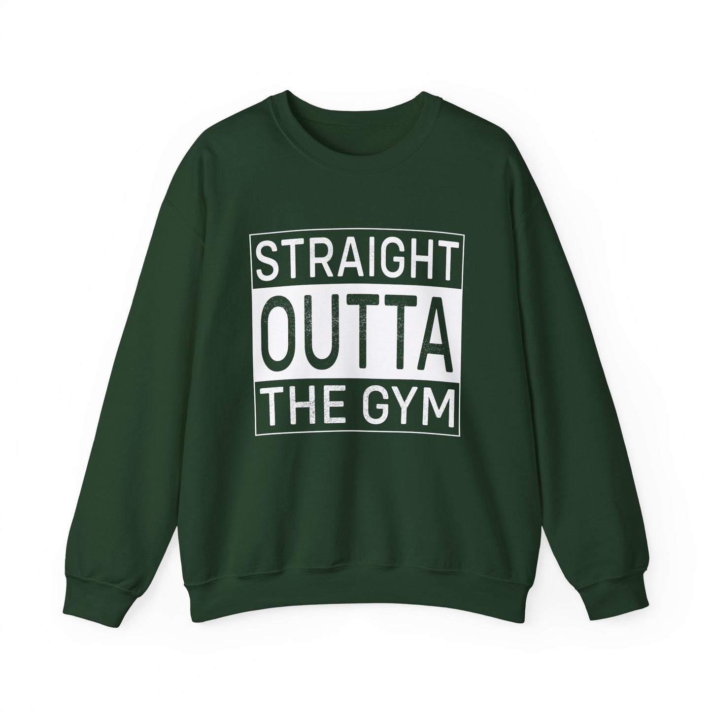Straight Outta The Gym - Unisex Heavy Blend™ Crewneck Sweatshirt