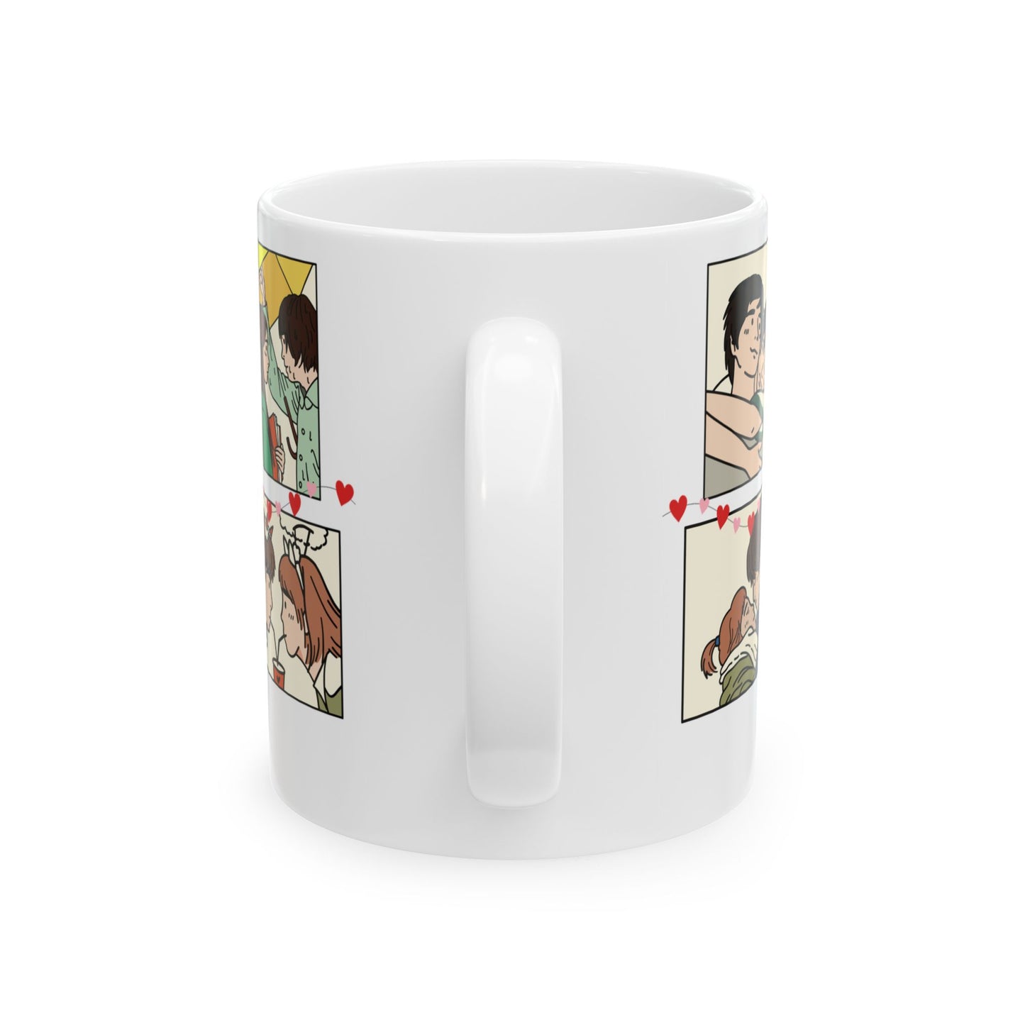 Happy Valentine's Day - Ceramic Mug, (11oz, 15oz) - 11575