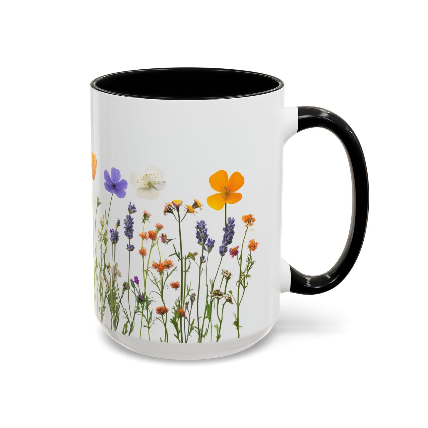 Wild Flowers - Accent Coffee Mug (11, 15oz) - 10401