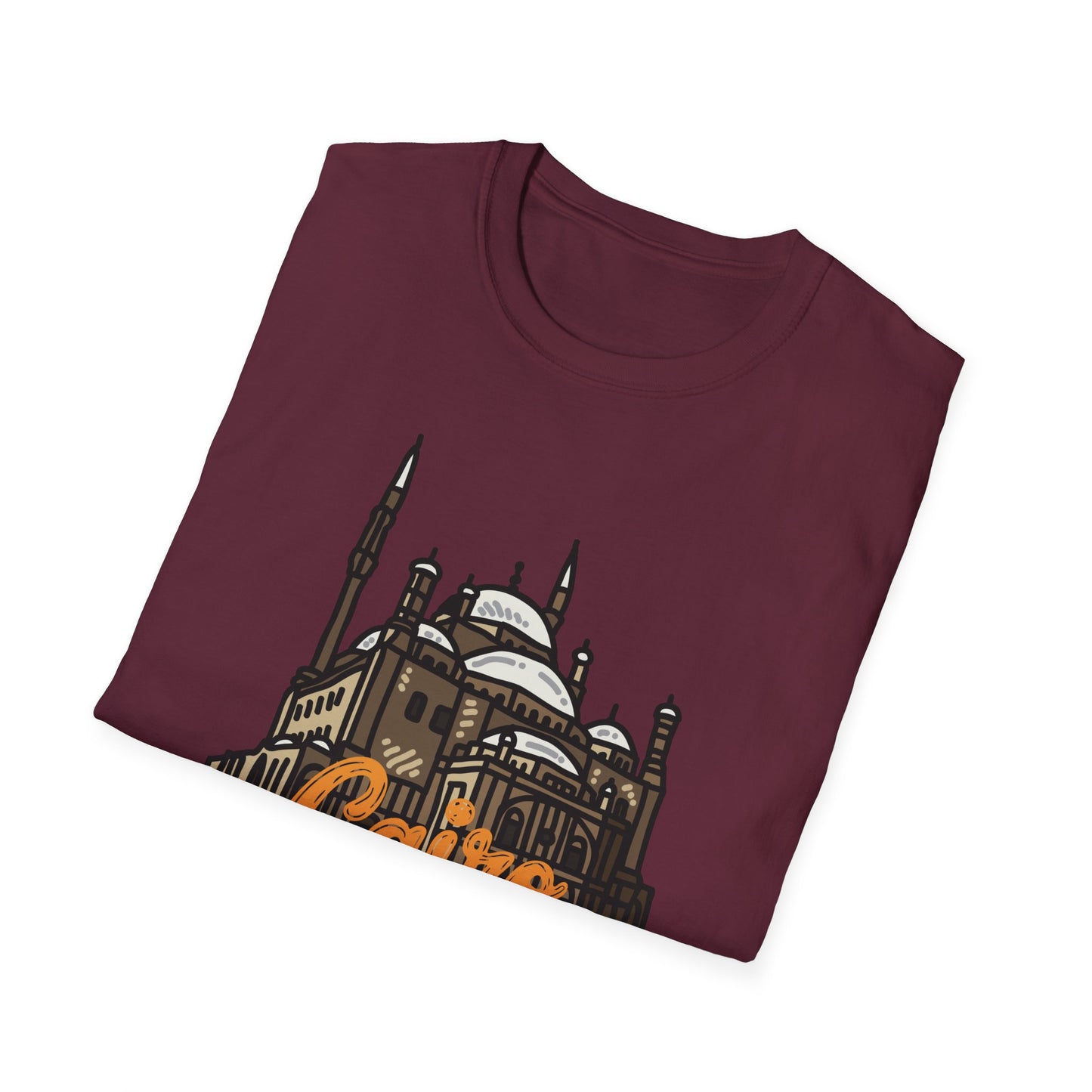 Cairo Unisex Softstyle T-Shirt – Perfect for Travelers and City Lovers - 12088